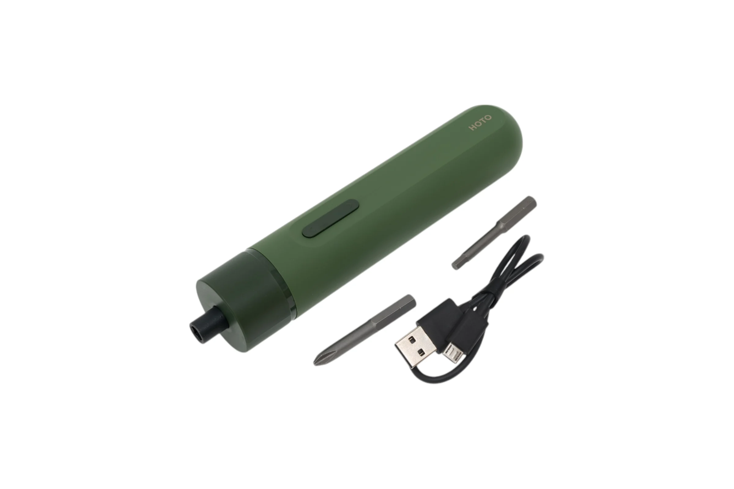 Аккумуляторная литий-ионная отвёртка HOTO li-ion screwdriver-lite, зелёный HTE0012GL