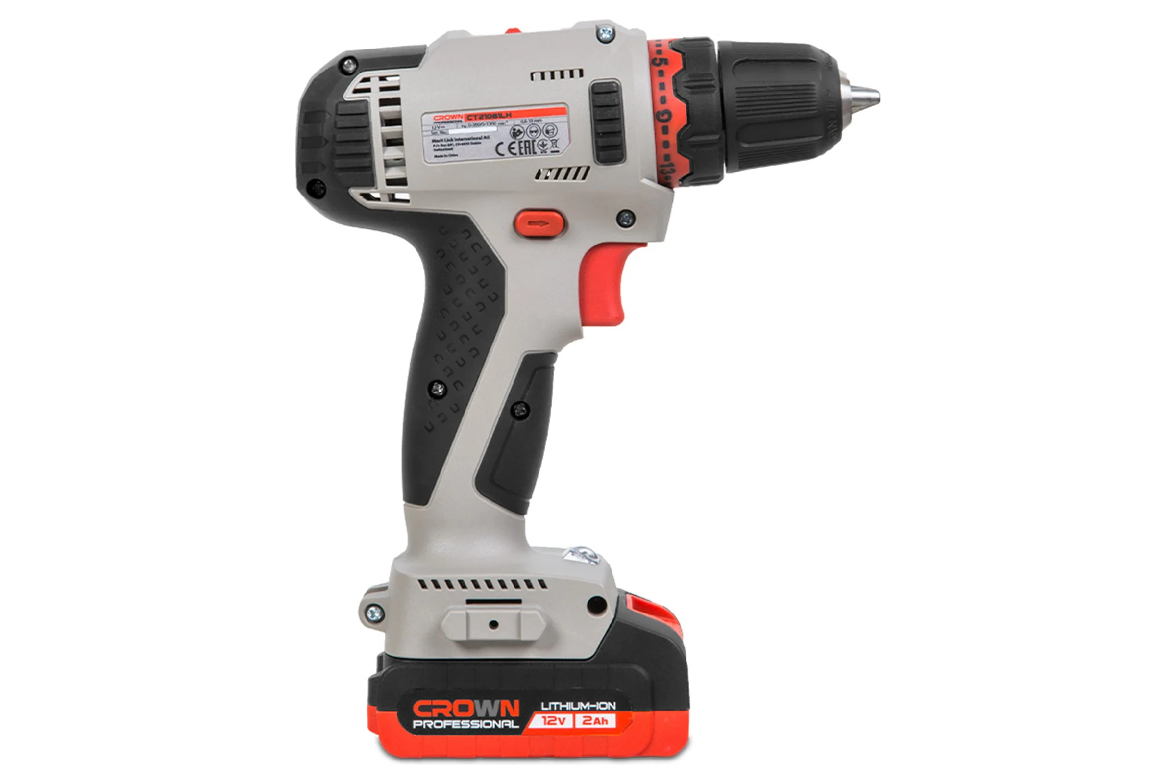 Аккумуляторная дрель-шуруповерт CROWN CT21081H-2 BMC