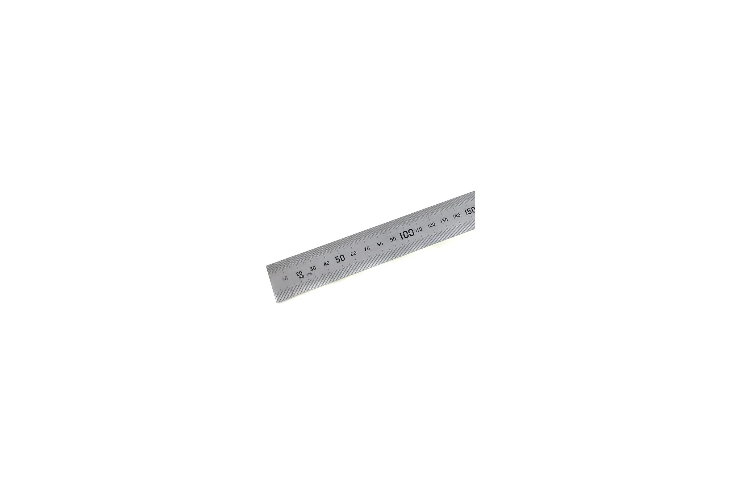 Измерительная металлическая линейка 1500х38х1.5 Micron МИ 123065