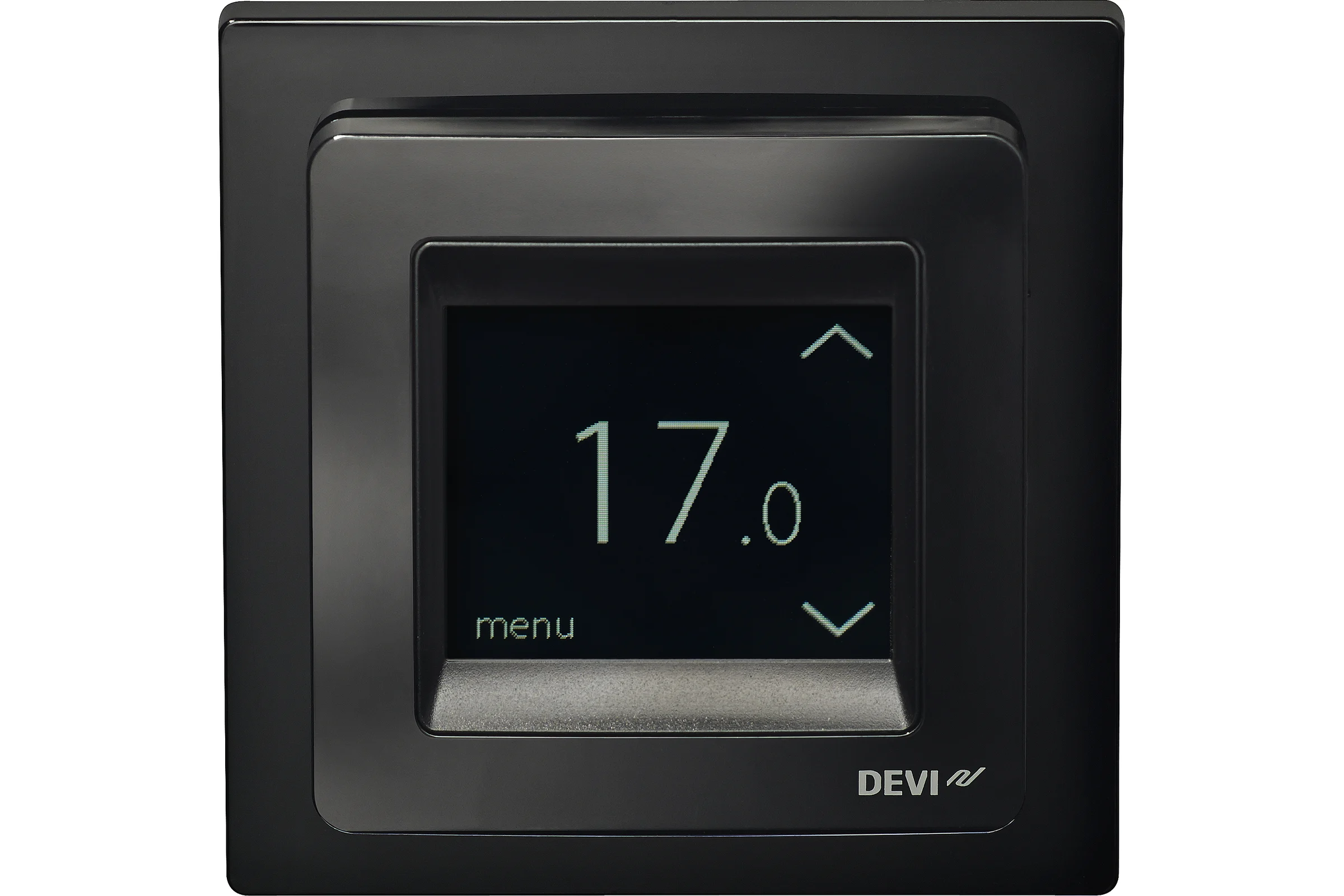 Терморегулятор DEVIreg™ Touch с комбинацией датчиков, черный, 16А DEVI 140F1069