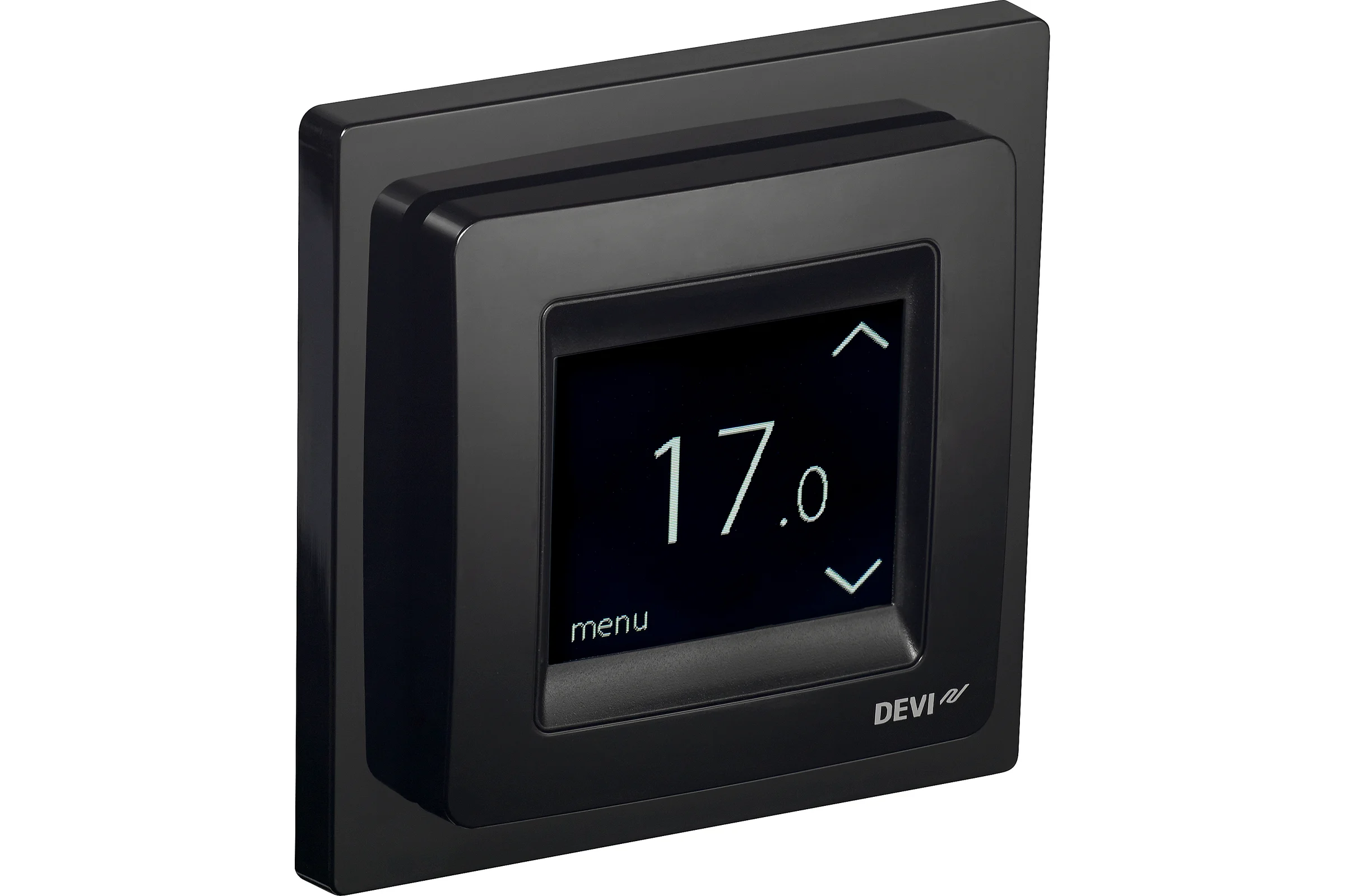 Терморегулятор DEVIreg™ Touch с комбинацией датчиков, черный, 16А DEVI 140F1069