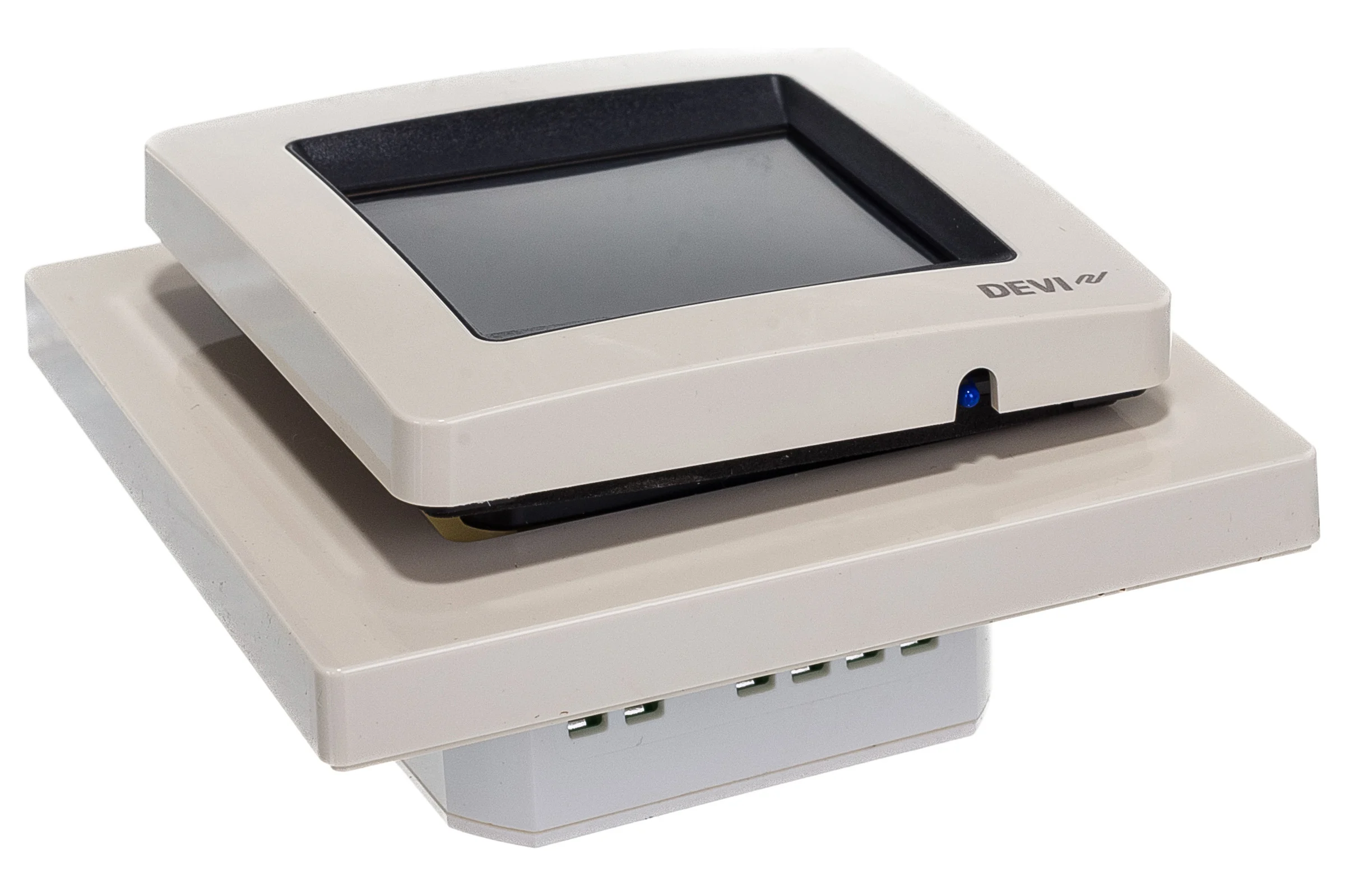Терморегулятор DEVIreg™ Touch с комбинацией датчиков, бежевый, 16А DEVI 140F1078