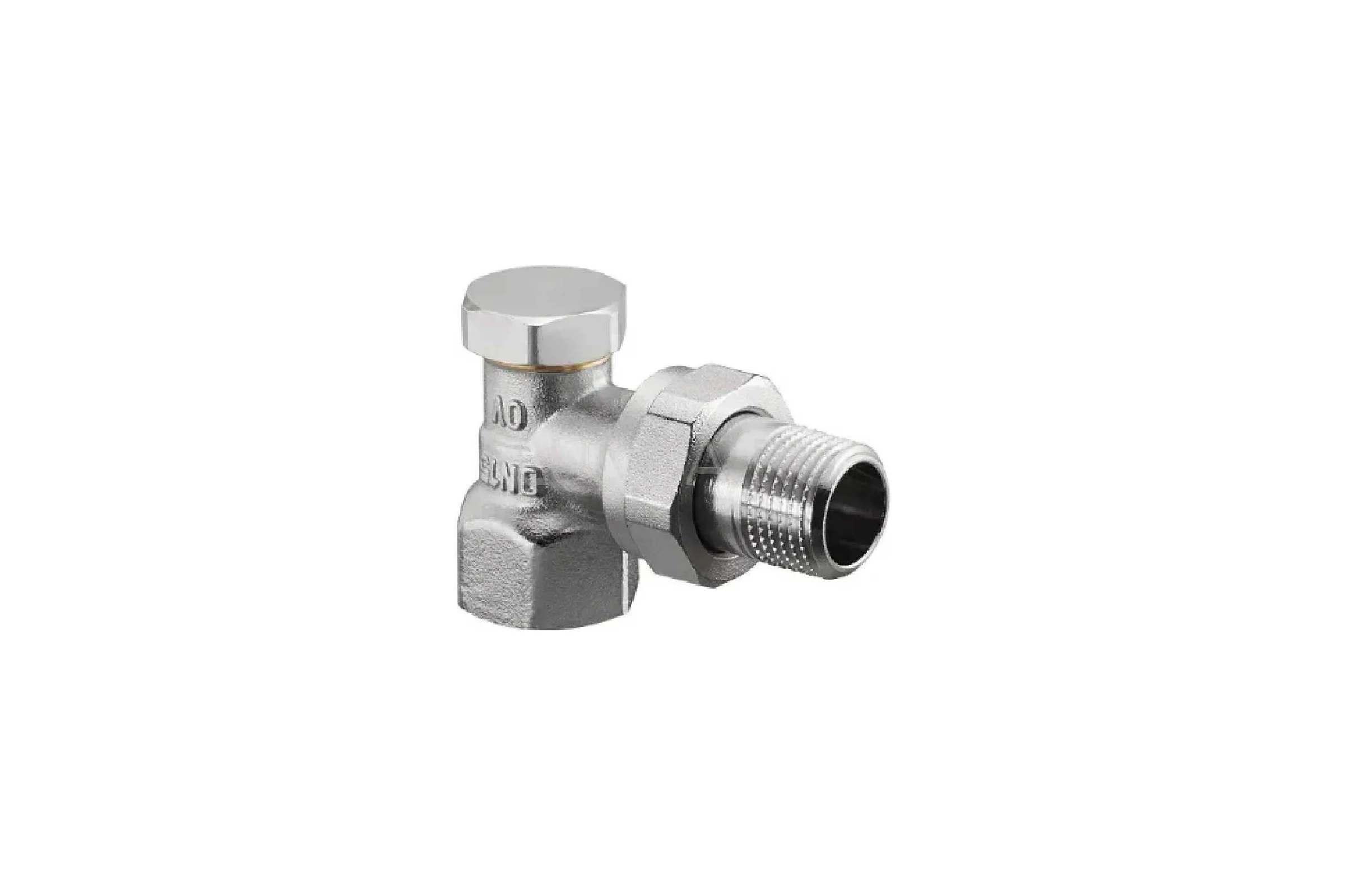 Вентиль OVENTROP Combi 2, 3/4 НГ х 1/2 ВР, угловой 1016504
