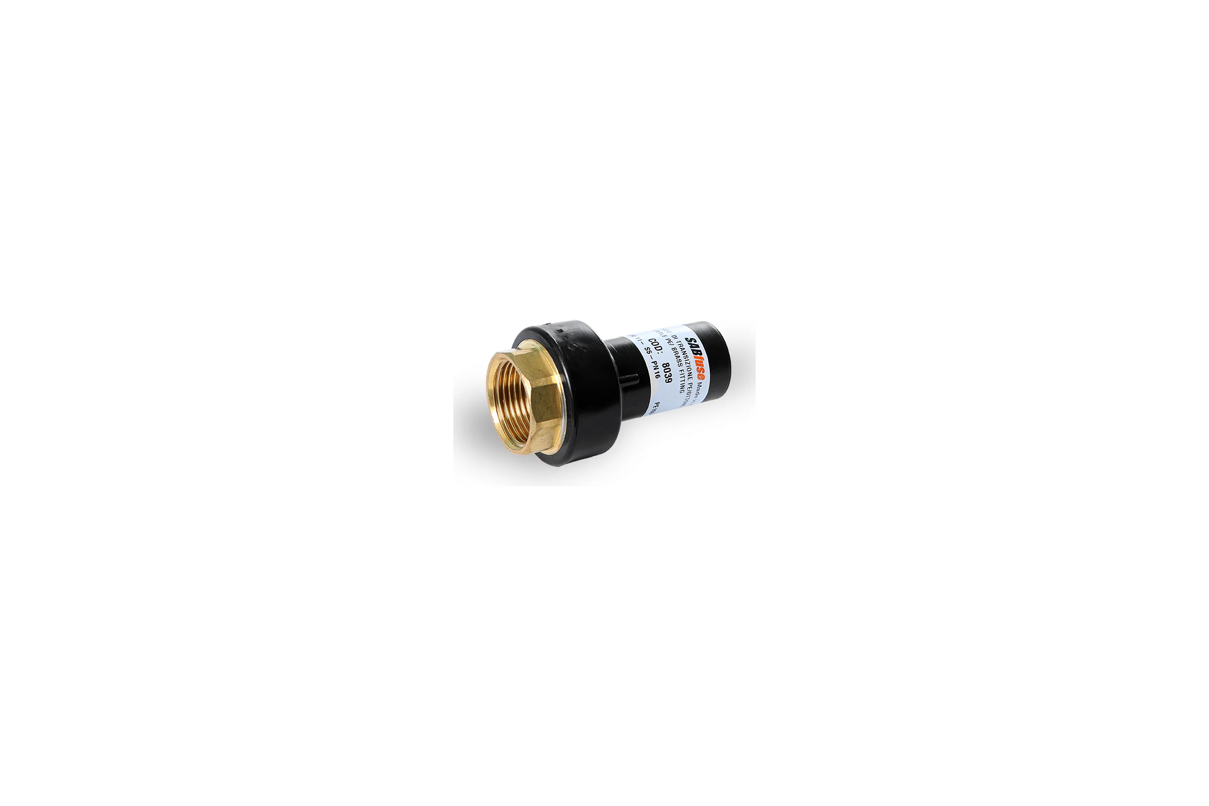 Переход SABfuse латунь SDR11 PE PN16 D110X4" внут. 80391611000M