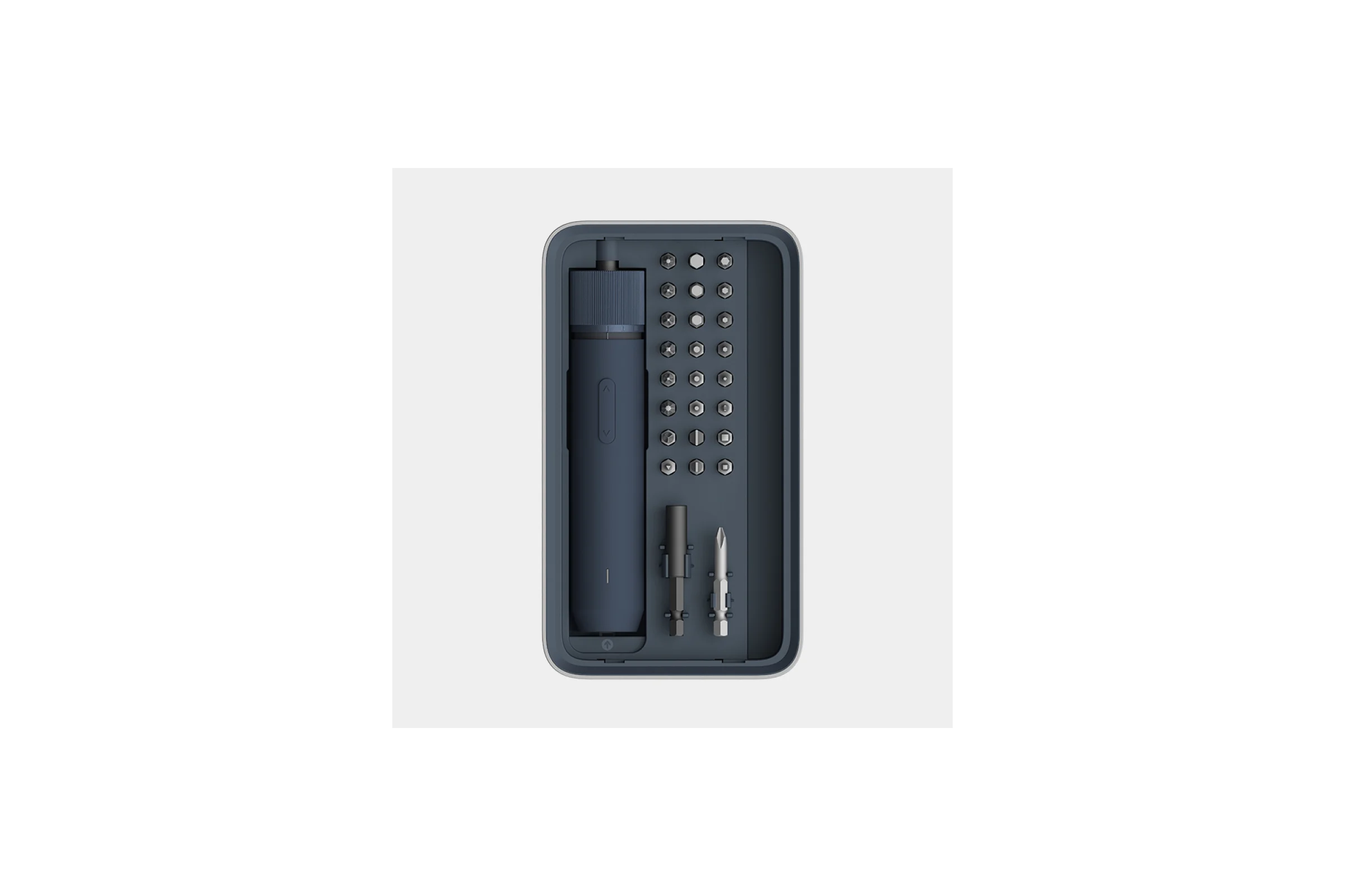 Аккумуляторная отвёртка HOTO с набором из 25 бит 3.6v cordless screwdriver, чёрный HTE0028IE