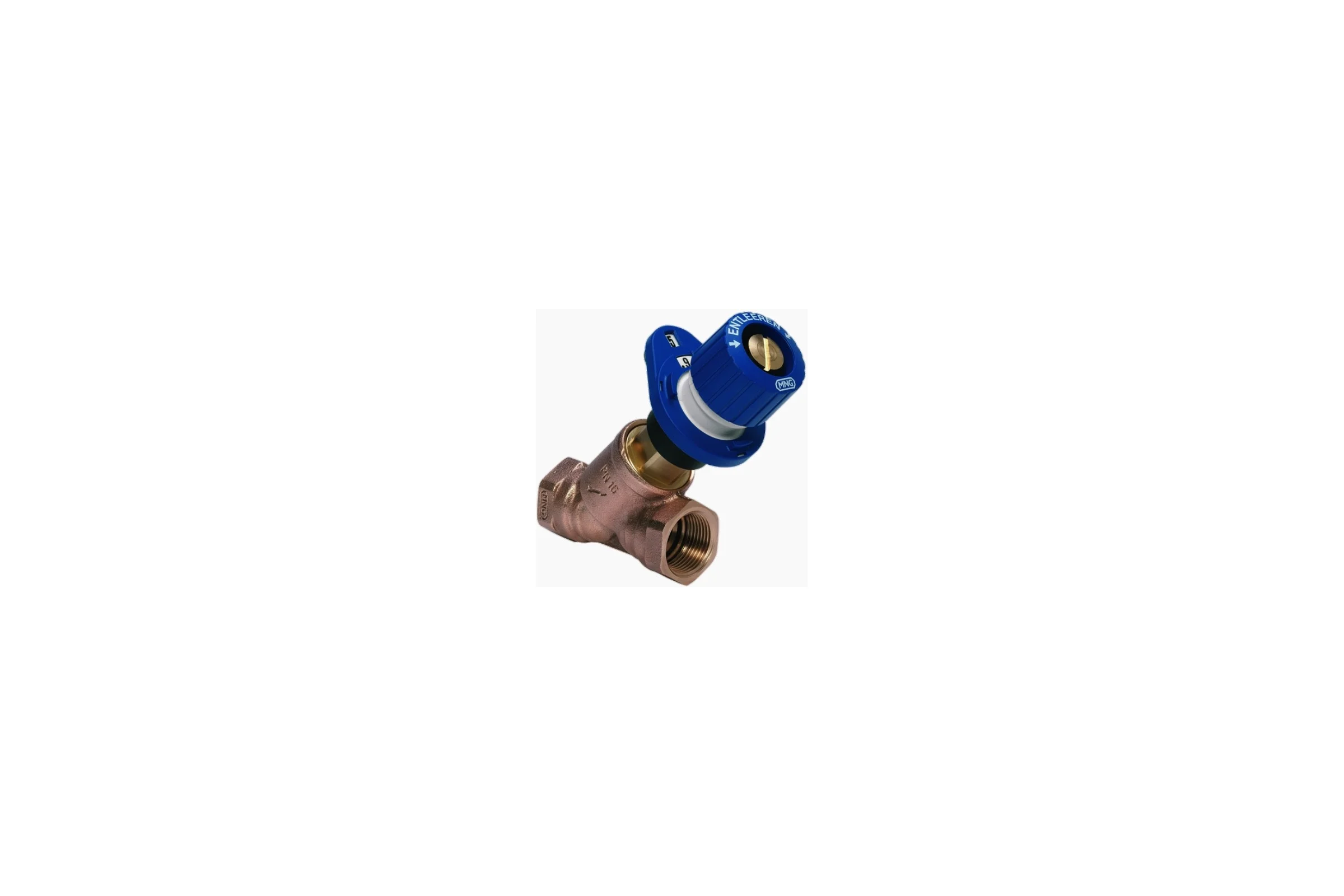 Запорно-балансировочный клапан Honeywell вн.резьба DN15 PN16 V5010Y0015