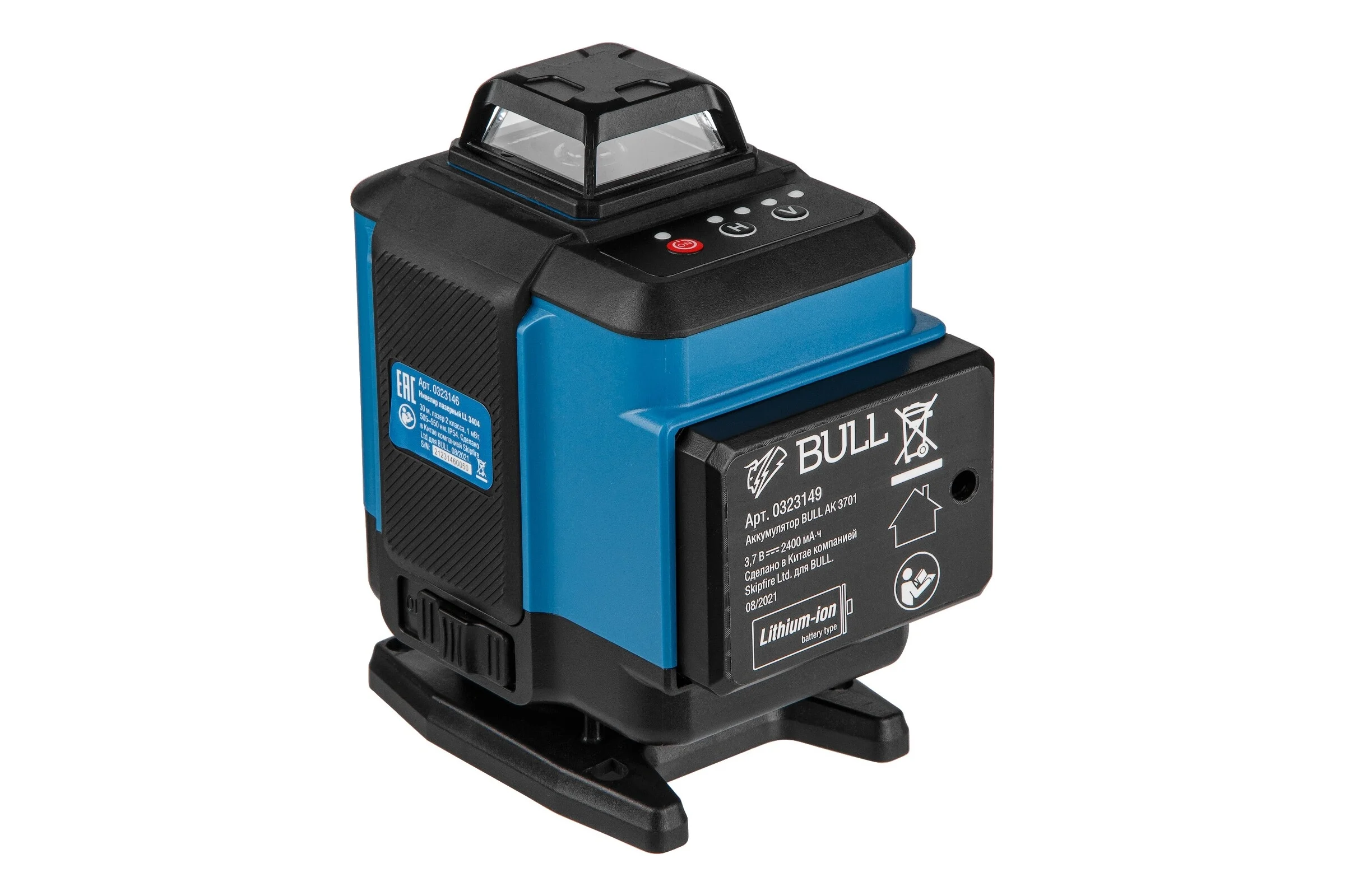 BULL Нивелир лазерный LL 3404 в кор. BULL (13695) 0323146