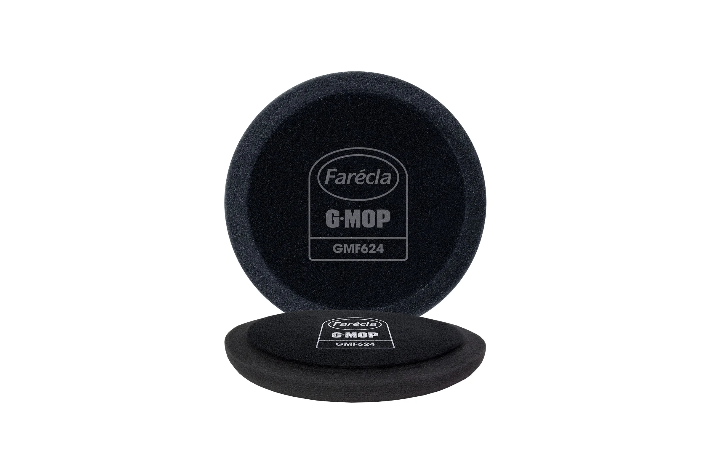 Круг полировальный для финишной полировки Farecla G Mop 6 Flexible Black Finishing Foam черный, 150 мм, 2 шт GMF624