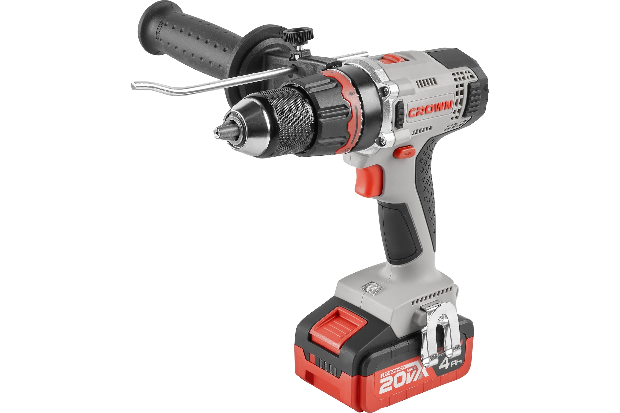 Аккумуляторная дрель-шуруповерт Crown CT21076HMX-4 BMC