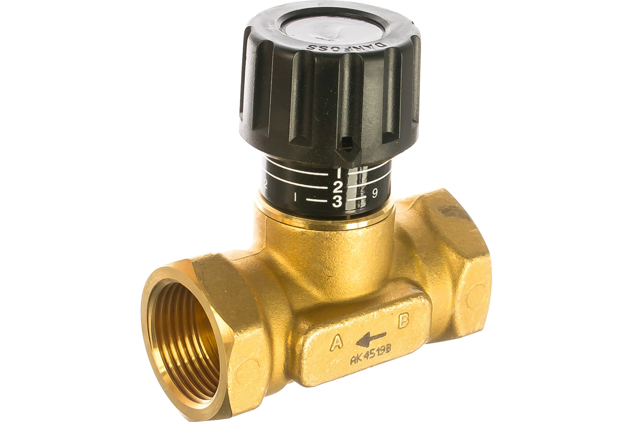 Балансировочный Клапан Danfoss USV-S Ду25 Ру16 ручной, латунь м/м Kvs4 003Z2233 062774