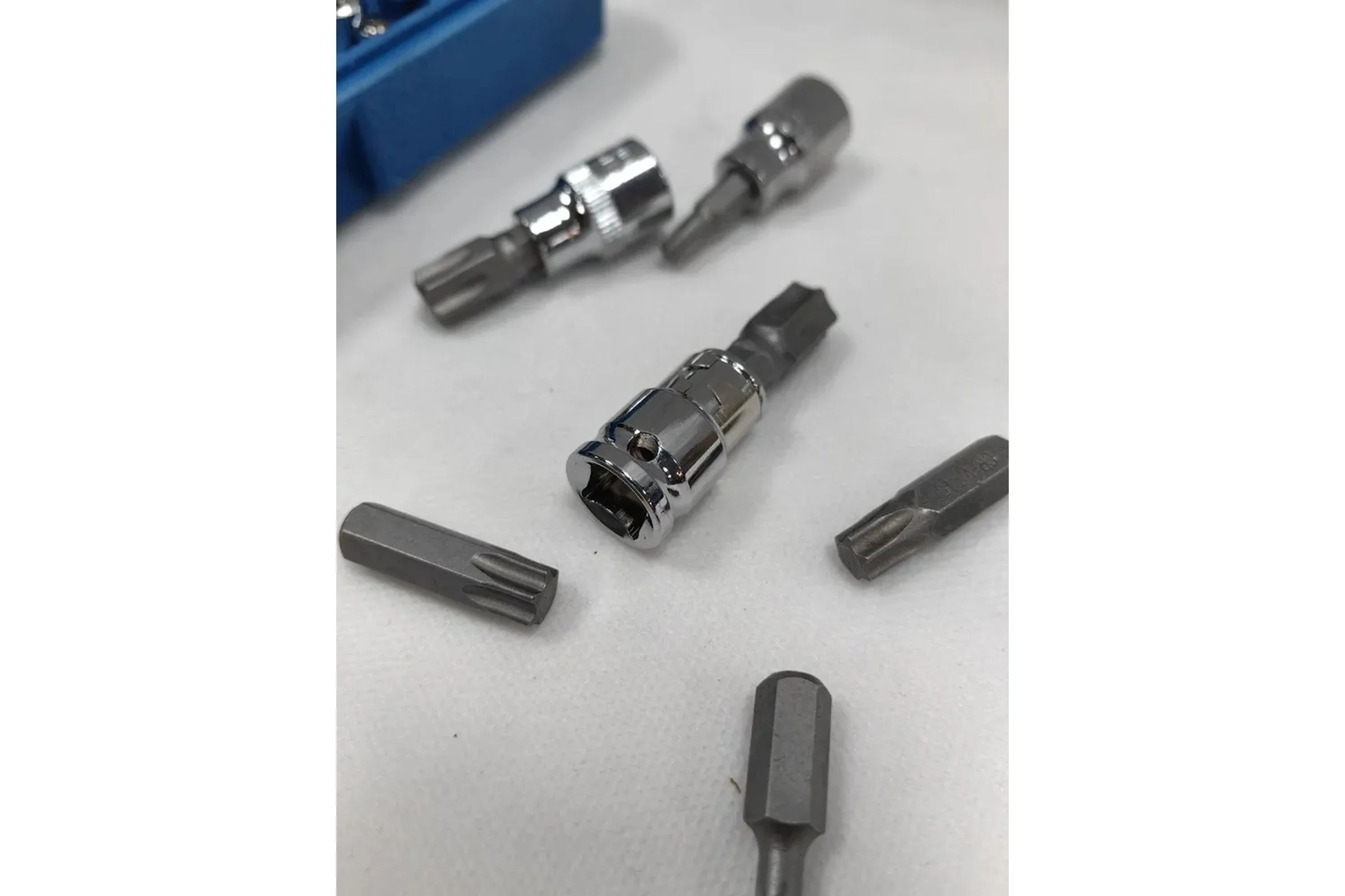Набор головок KINGQUEEN Torx 3/8"DR 34 Предмета WIB-90013 WIB-90013-blue