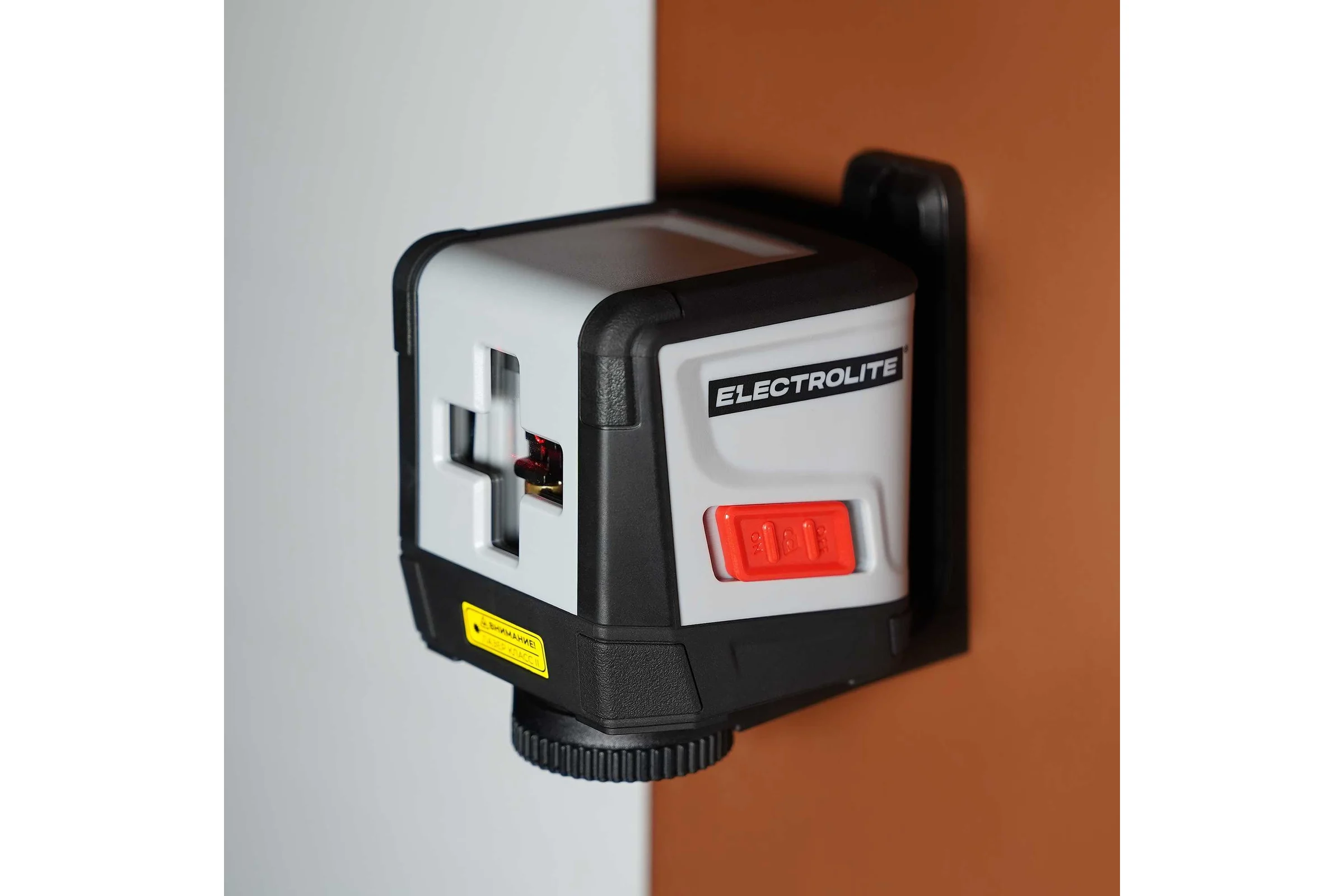 Лазерный уровень Electrolite ШК л 2к EL, 20 м, 2 луча, красный 6102