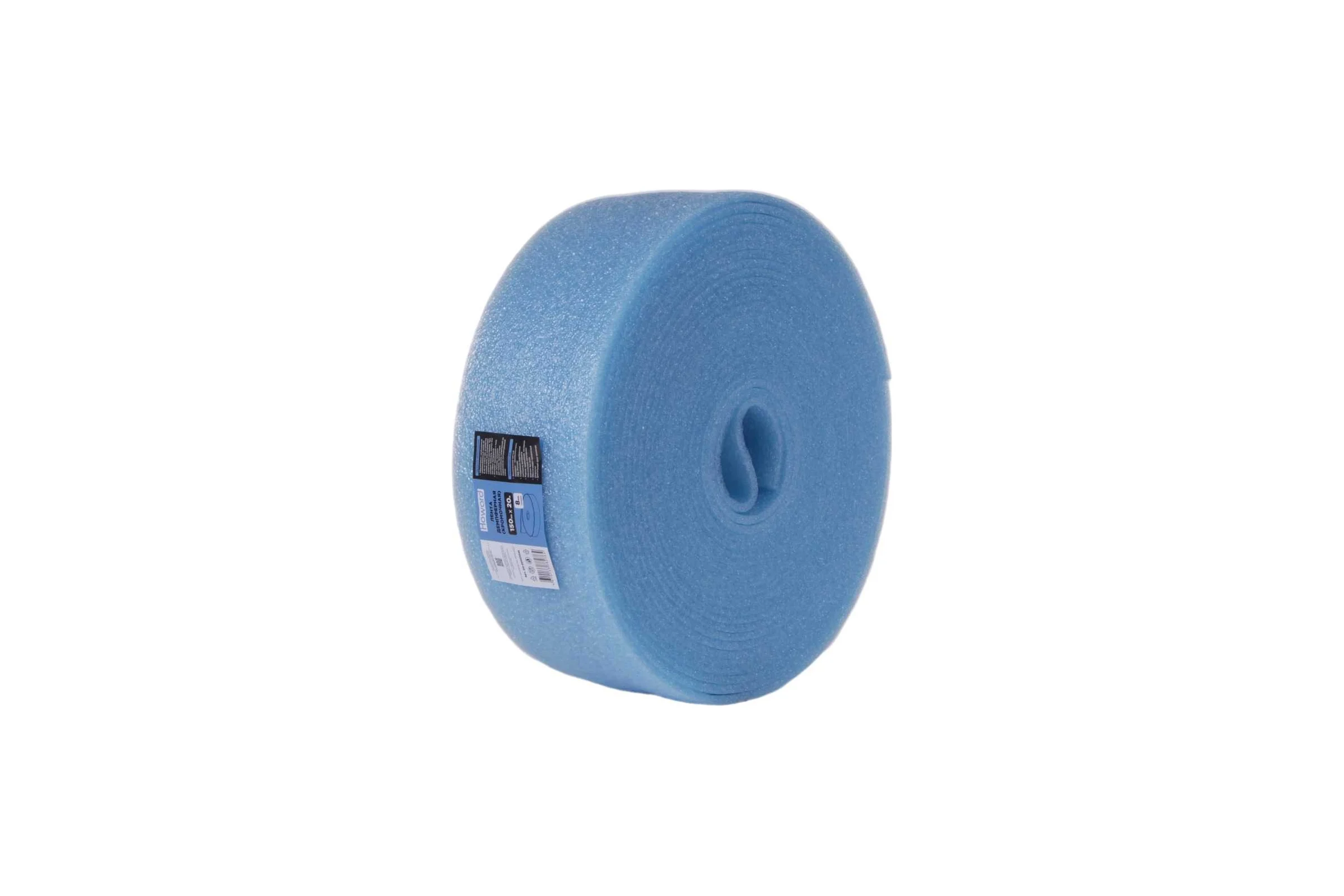 Кромочная демпферная лента HOWARD 8 мм, голубая, 150 мм, 20 м 00-00001246