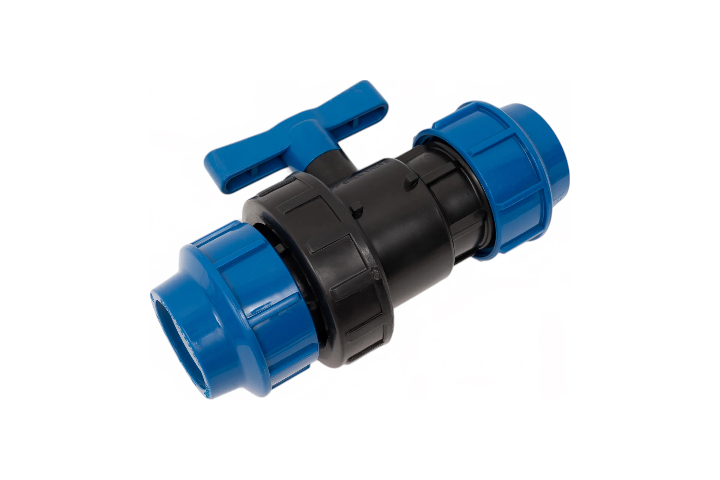 Компрессионный кран для ПЭ труб LAMMIN 40 Lm34101040040