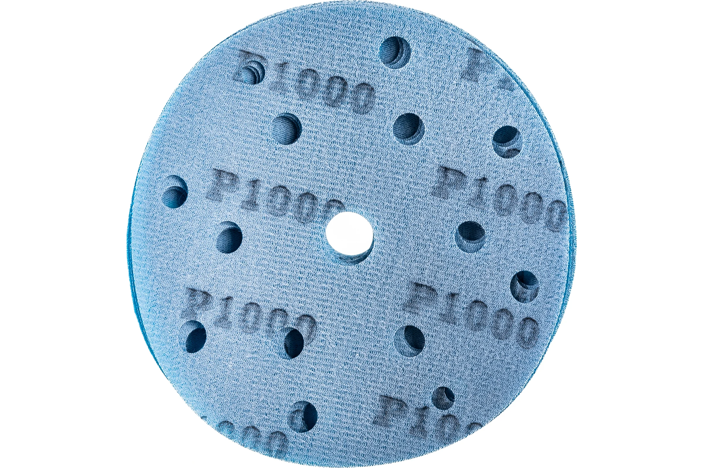 Абразивный диск d 150 мм ЗЕЛЕНЫЙ 15 отв P1000 набор 10 шт Schtaer FILM FScG1000