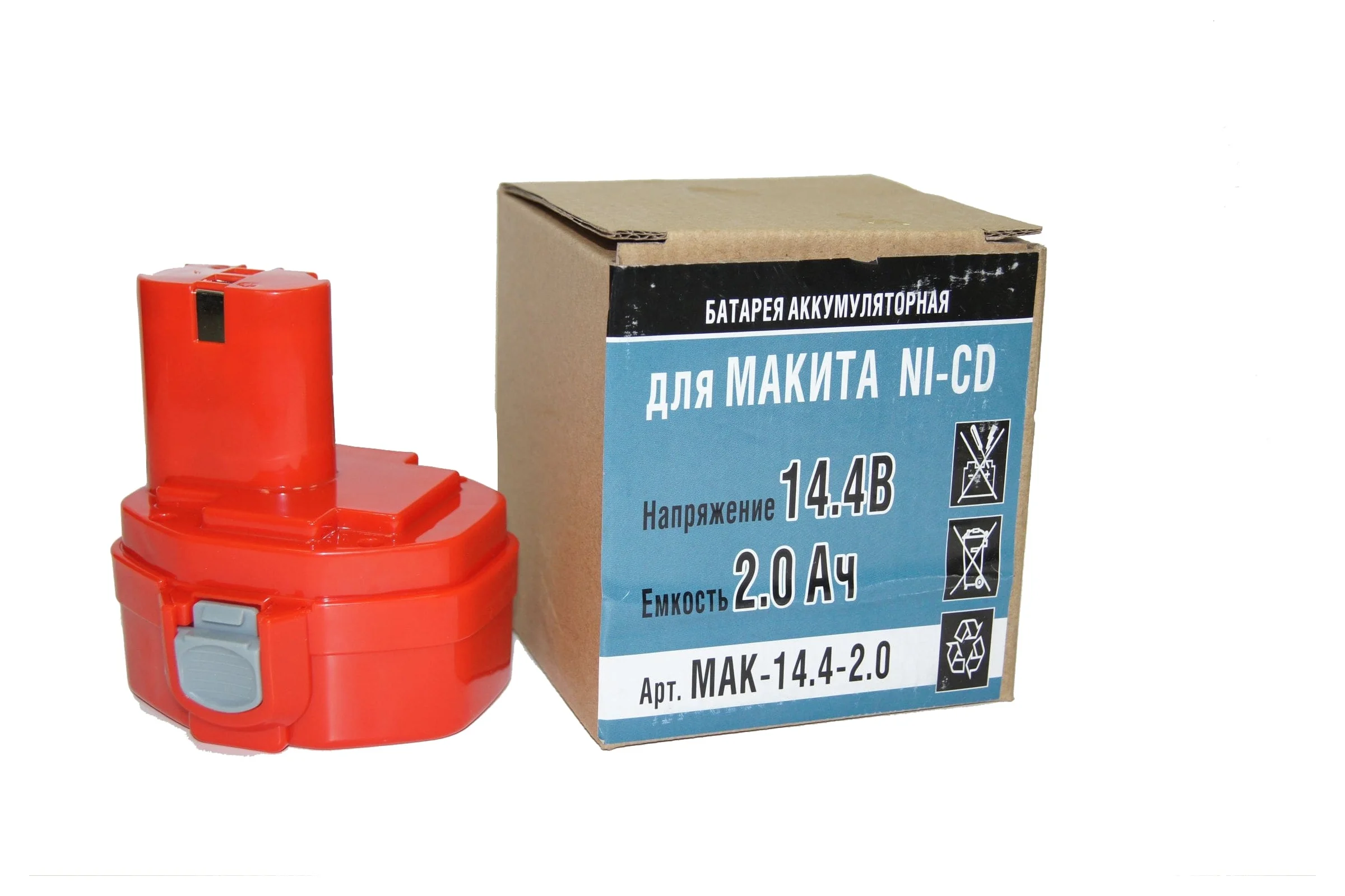 Аккумулятор Ni-CD (14.4V, 2.0 AН) для Makita 6281DWAE P.I.T. Mak-14,4-2,0