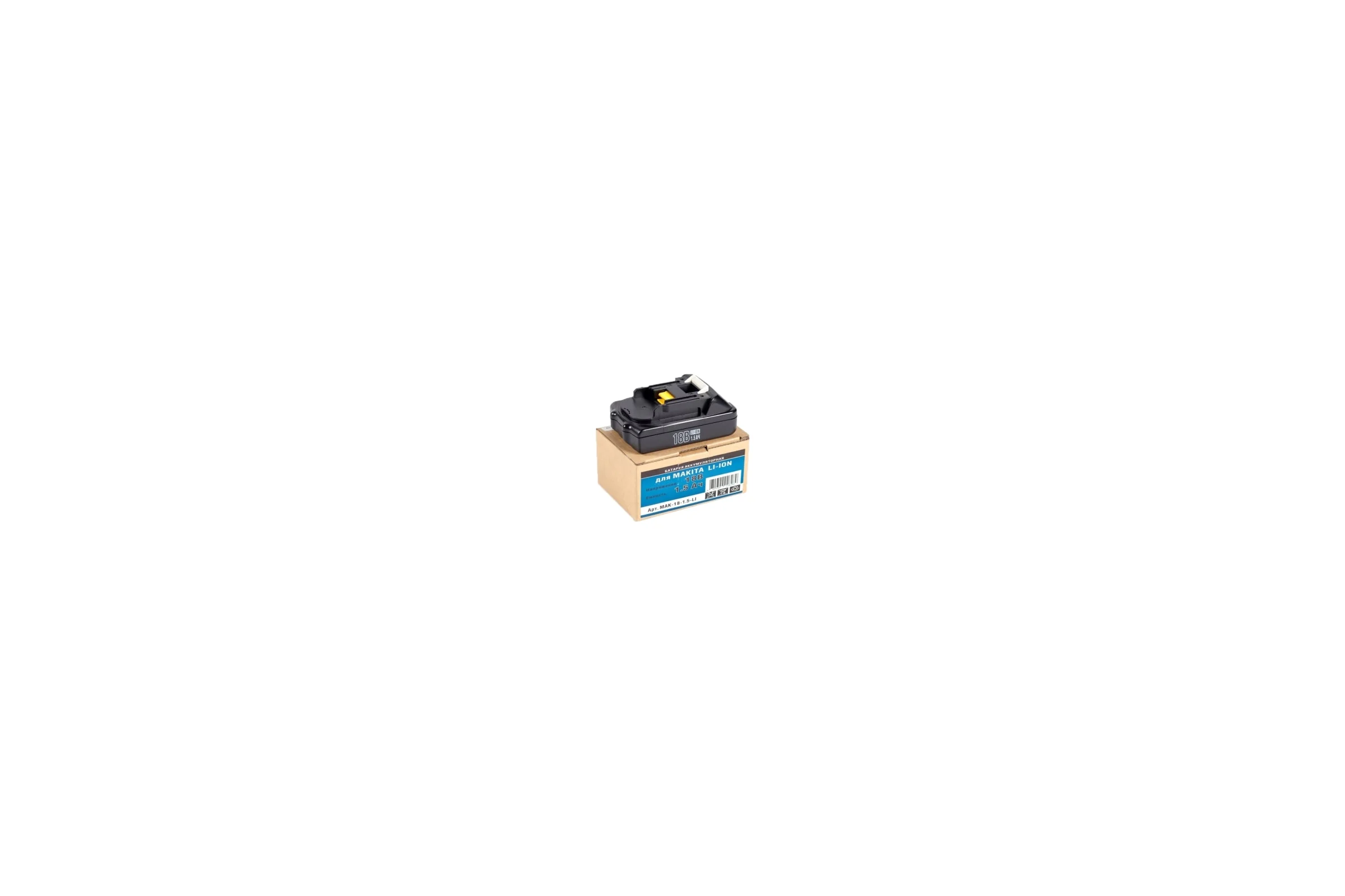 Аккумулятор Li-ion (18 V, 1.5 AH) для Makita DDF453 P.I.T. Mak18-1.5-Li