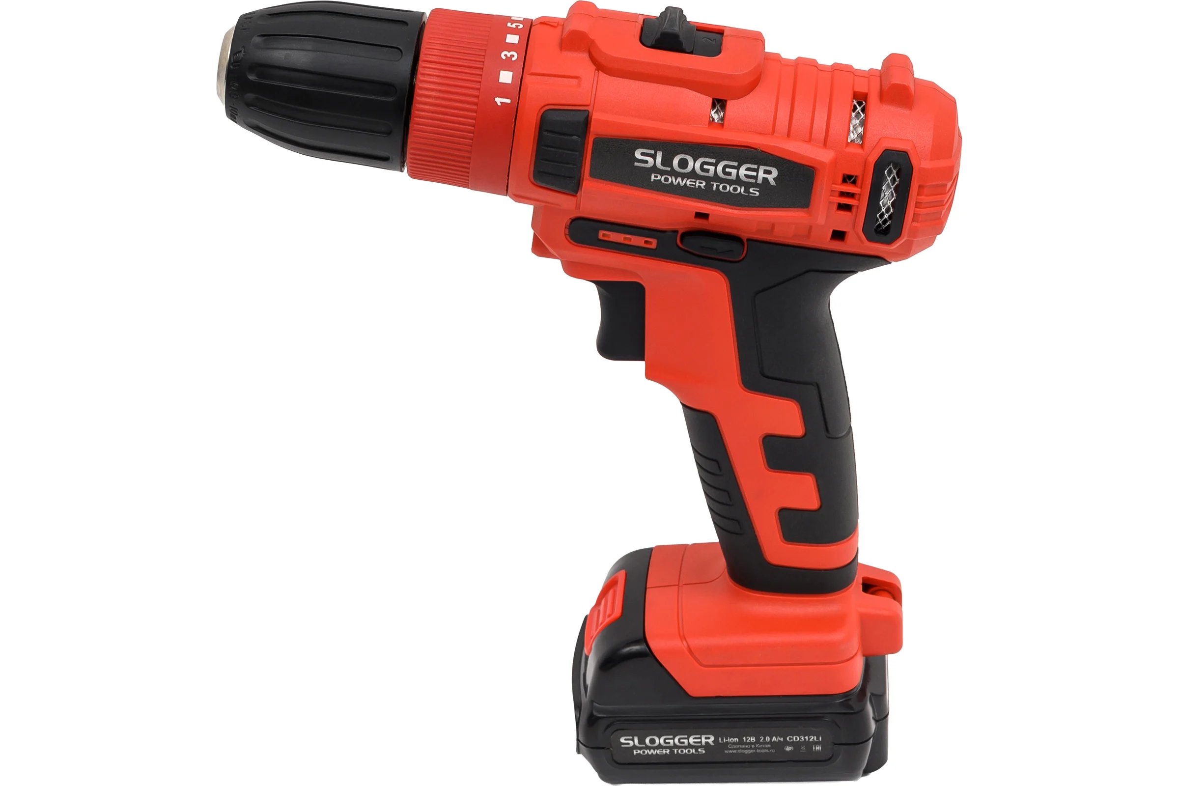 Аккумуляторная дрель-шуруповерт SLOGGER CD312Li