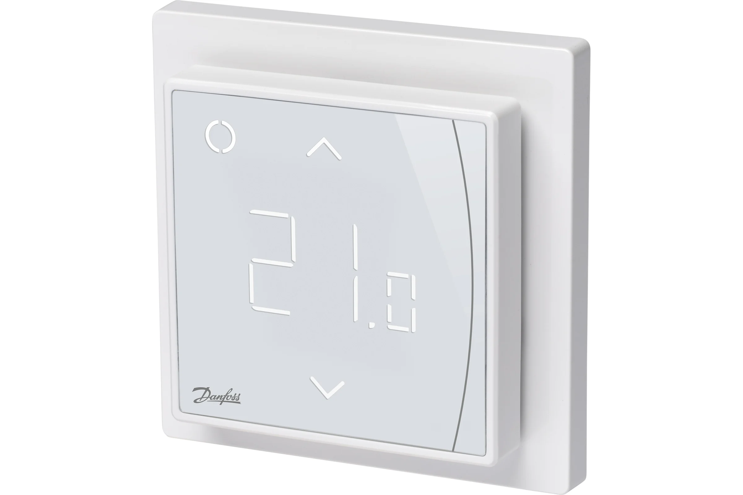 Комнатный термостат Danfoss ECtemp Smart с Wi-Fi подключением полярный белый 088L1140