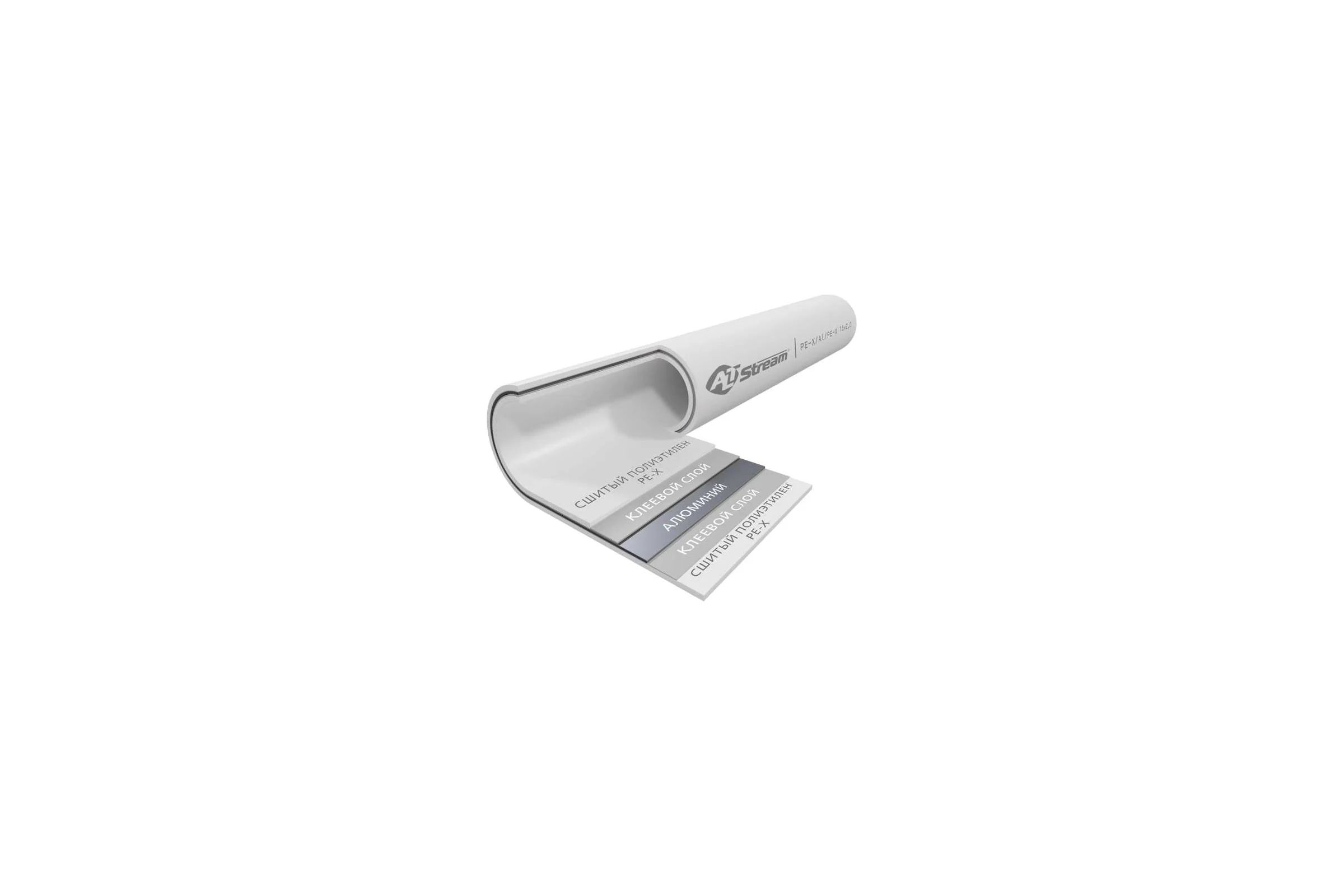 Металлопластиковая труба ALTSTREAM 16x2.0 (бухта 100 м) 001010101