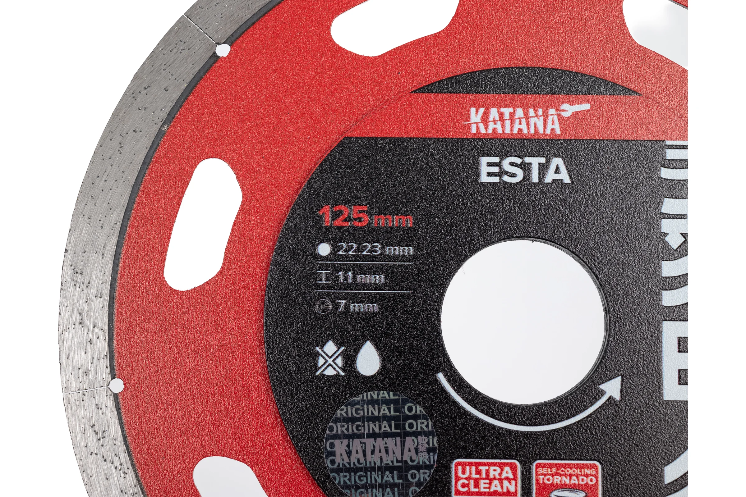 Диск алмазный KATANA ESTA Ø125 мм, 1.1 мм Profi Level Master 00-00001925