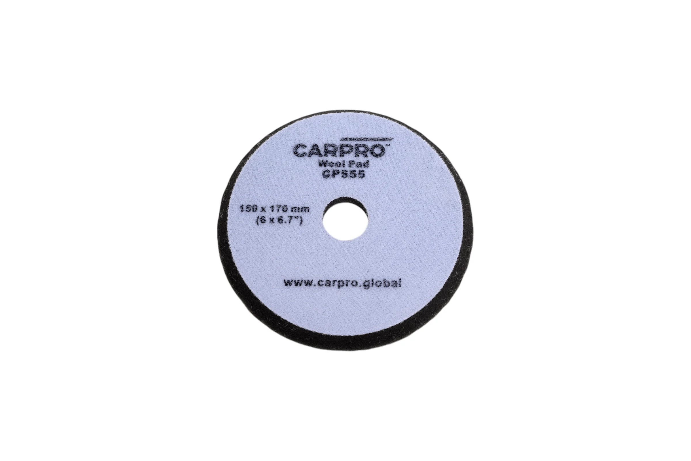 Полировальный круг из шерсти Wool Pad 155 мм CARPRO CP-555