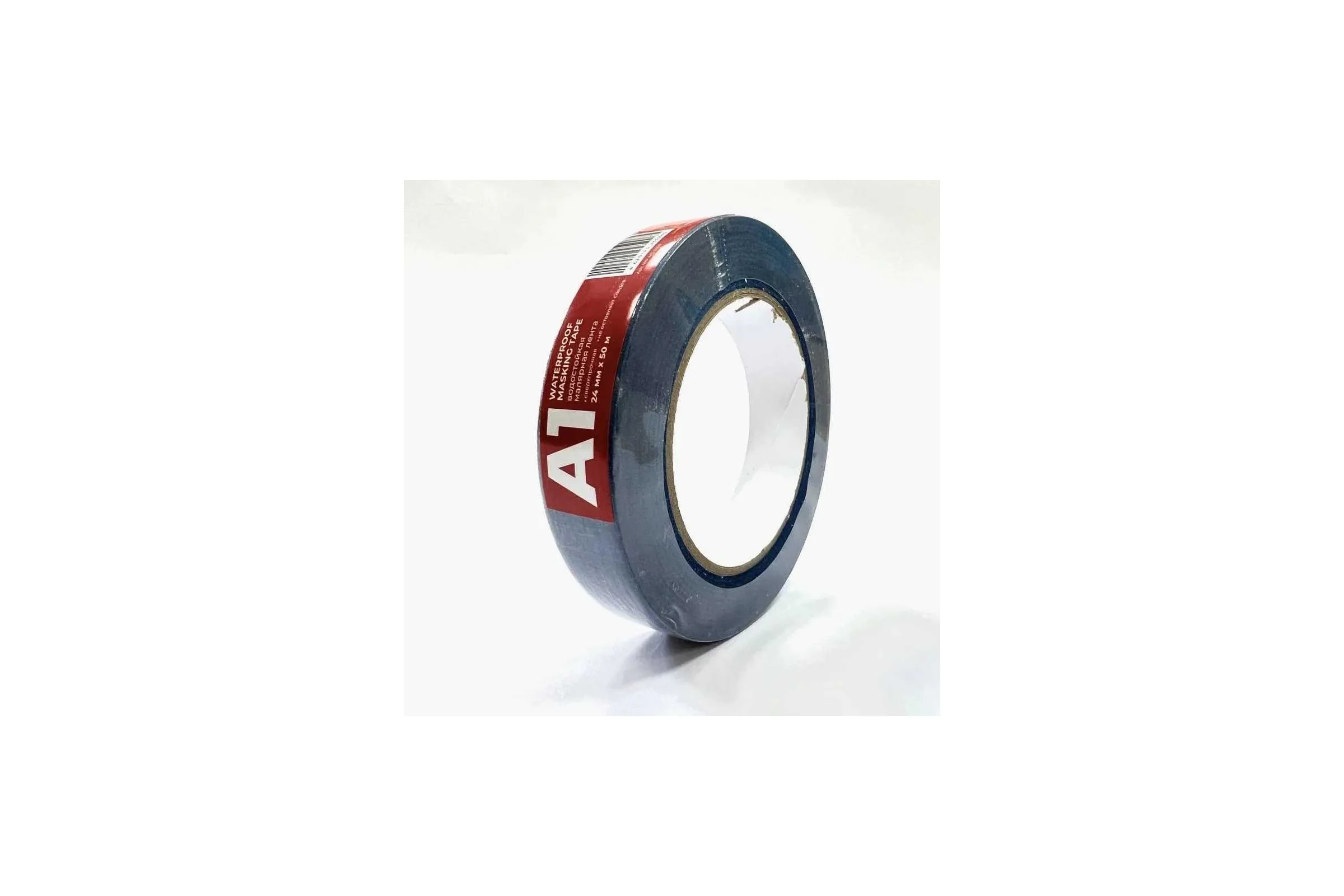 Водостойкая малярная лента A1 WATERPROOF MASKING TAPE синяя, 24 мм, 50 м WP-MT-2450