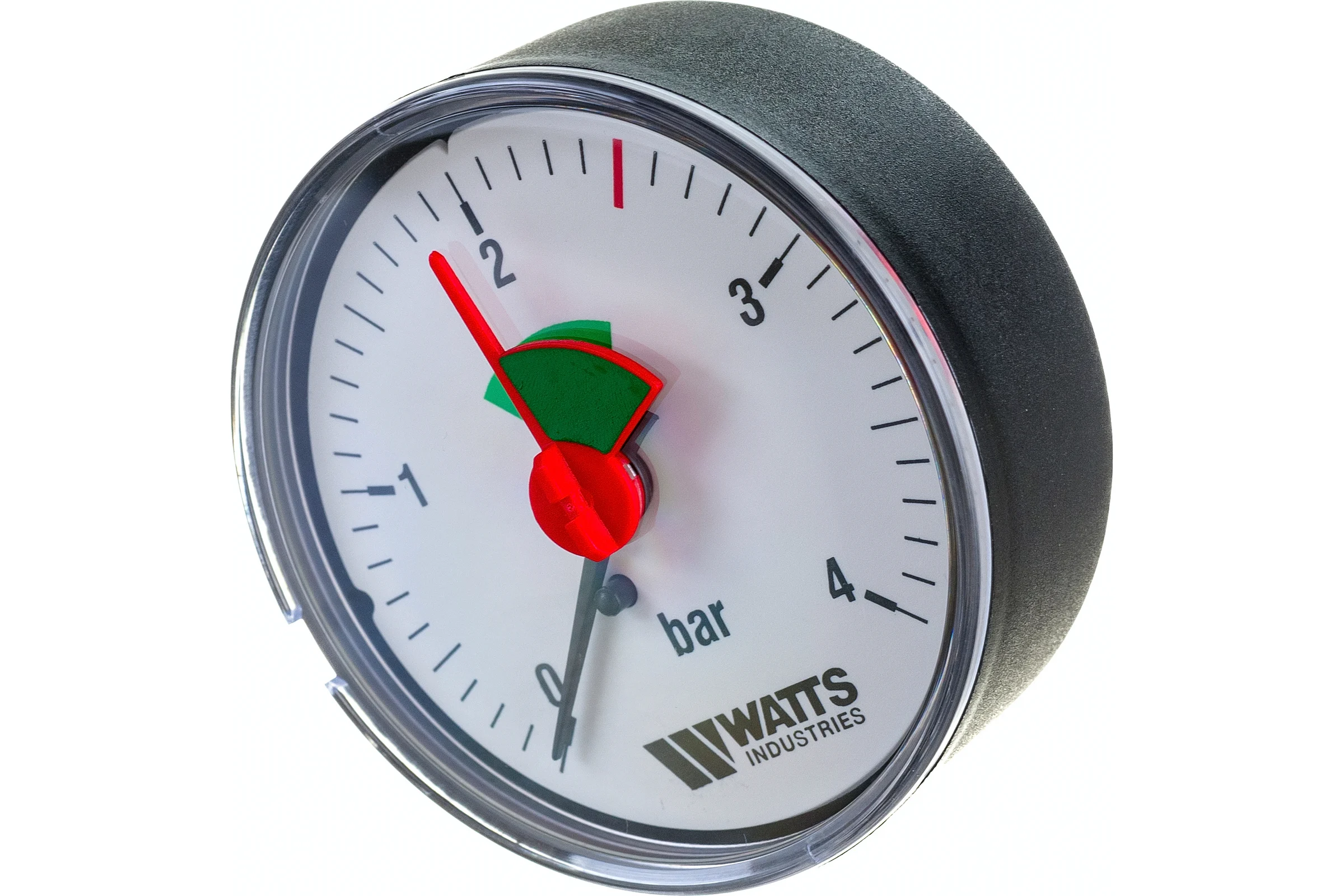 Аксиальный манометр Watts F+R101 0-4 bar, корпус 63 мм 10008090