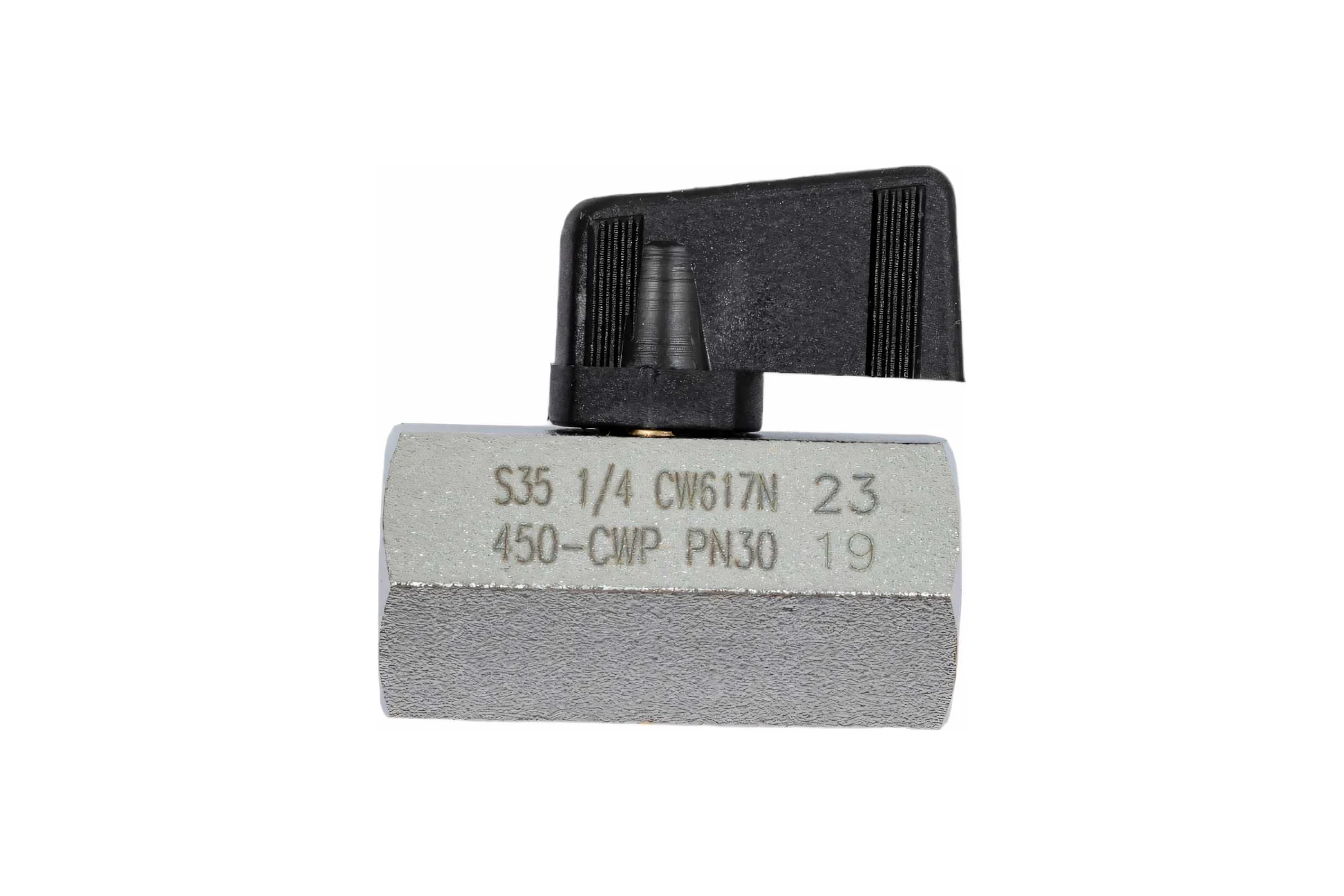 Шаровой кран RUB 1/4 DN8 PN30, ВР-ВР, серия NAPOLI S.35, флажок S35BF0