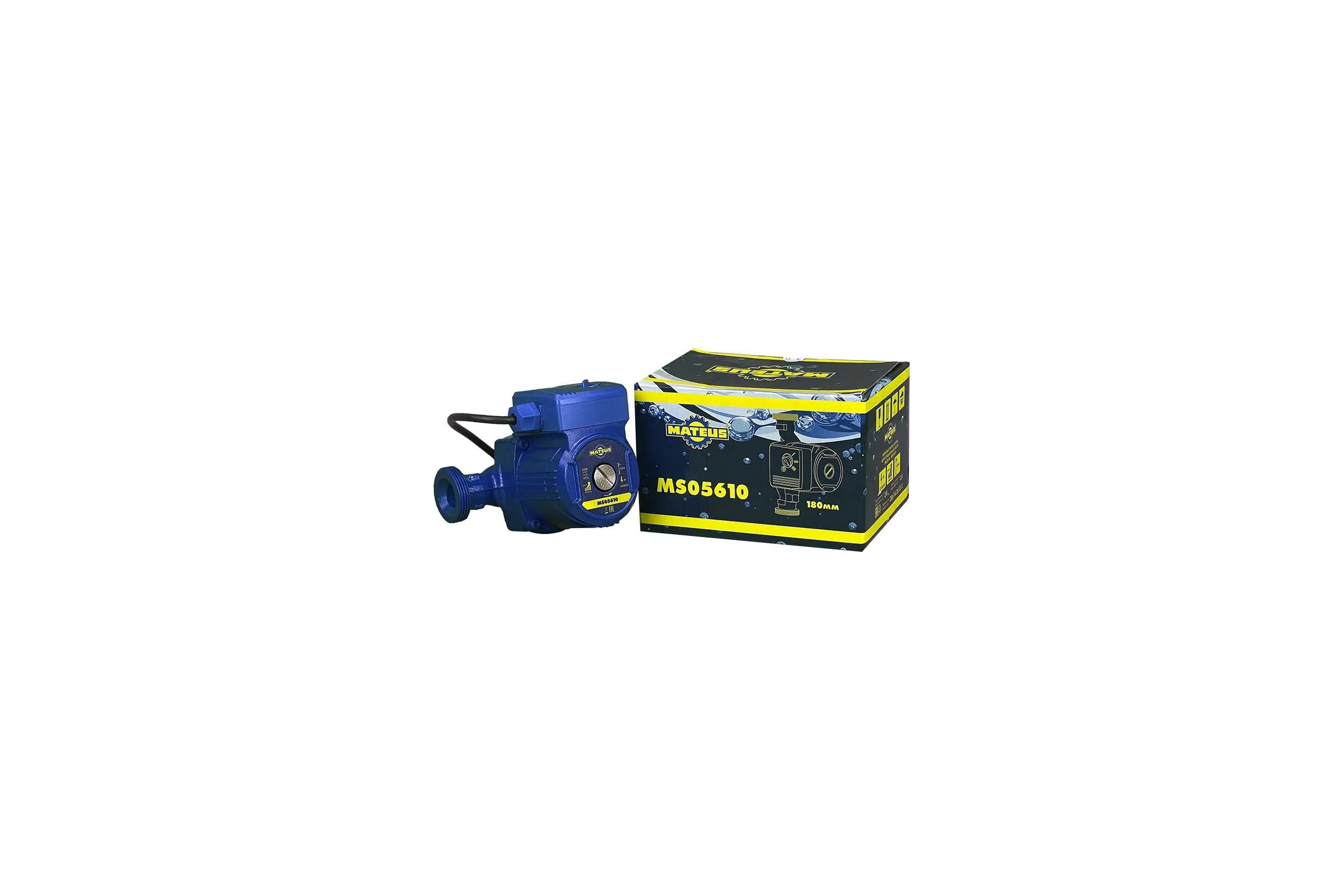 Циркуляционный насос MATEUS GRS25/6180mm MS05610