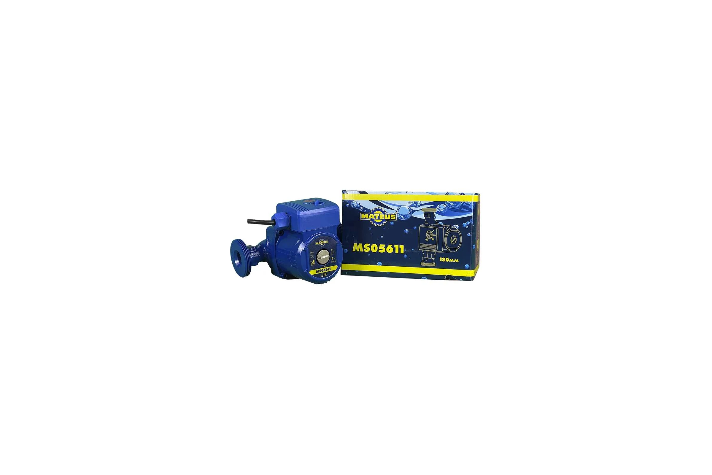 Циркуляционный насос MATEUS GRS32/6-1 180 мм MS05611