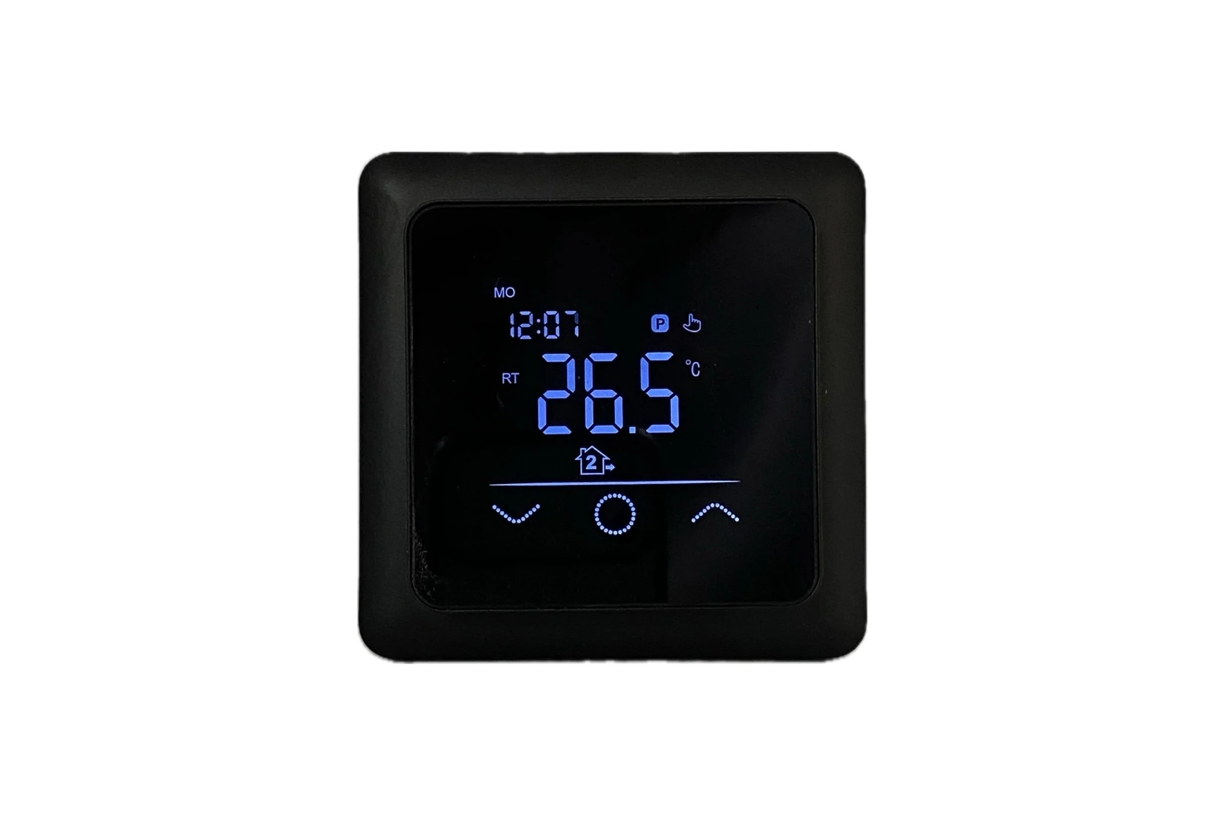Терморегулятор RTC F60 BLACK рамка SCHNEIDER ATLAS DESIGN 00-00001569
