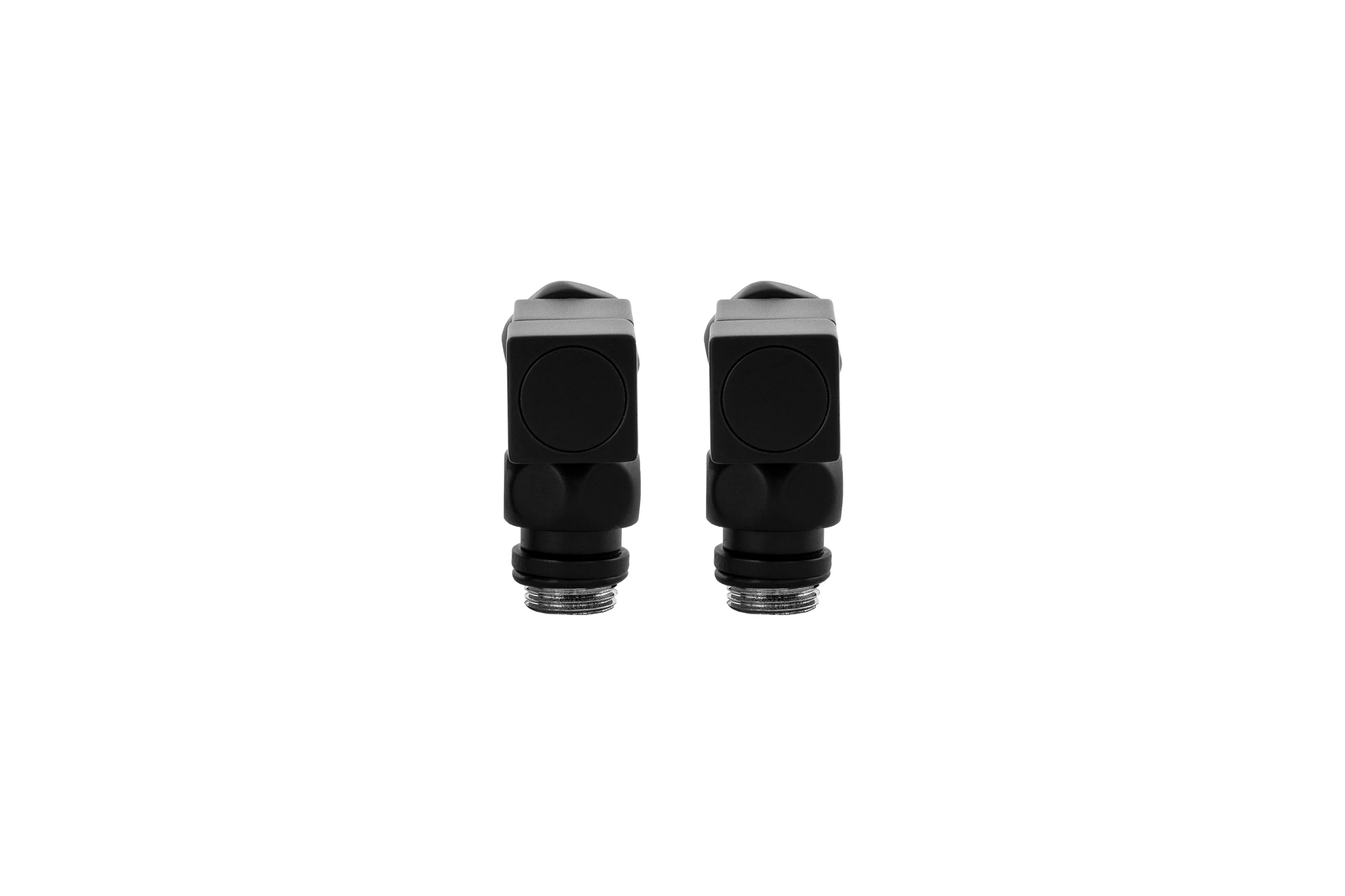 Кран-вентиль ENERGY угл/квадр., ручка квадр, 3/4" х 1/2" г/ш черный матовый, пара УТ-УТ-01016