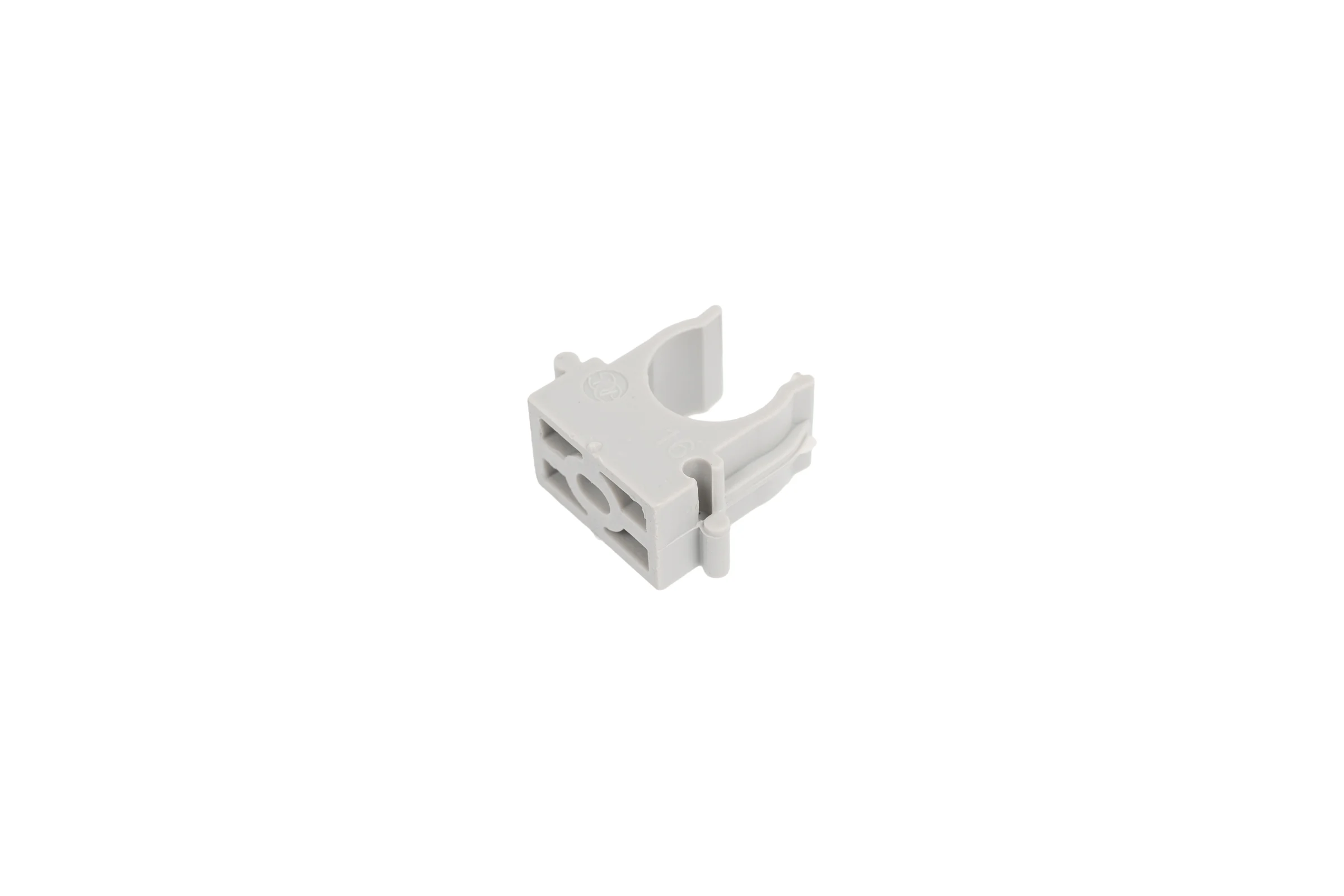 Клипса для монтажного пистолета GNG GN-ECLP-16G 16 мм, серая, 100 шт. GNECLP16G