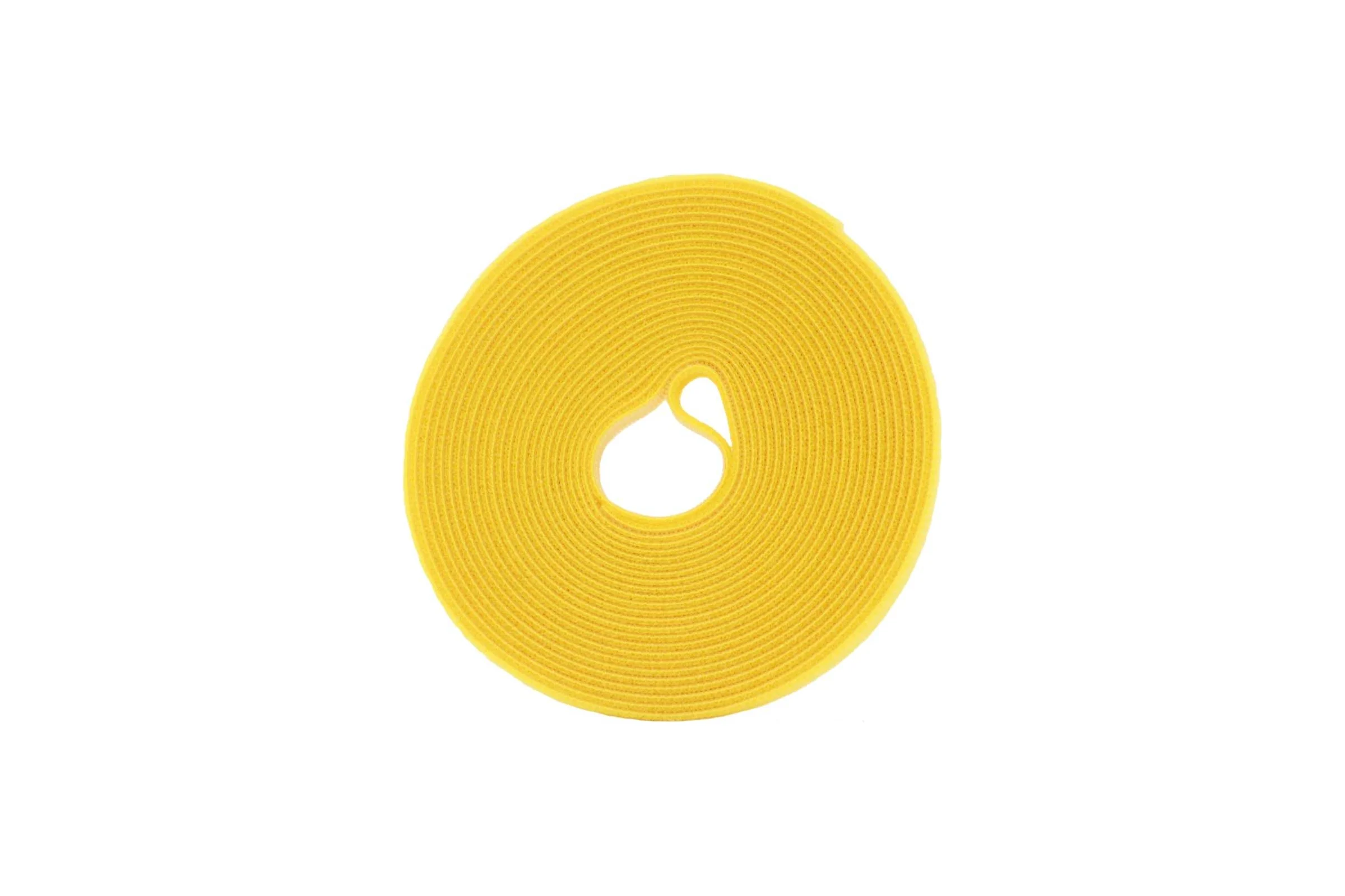 Лента-липучка многоразовая Retic 14,5 мм 5 м, жёлтая WASN-14.5x5-YL