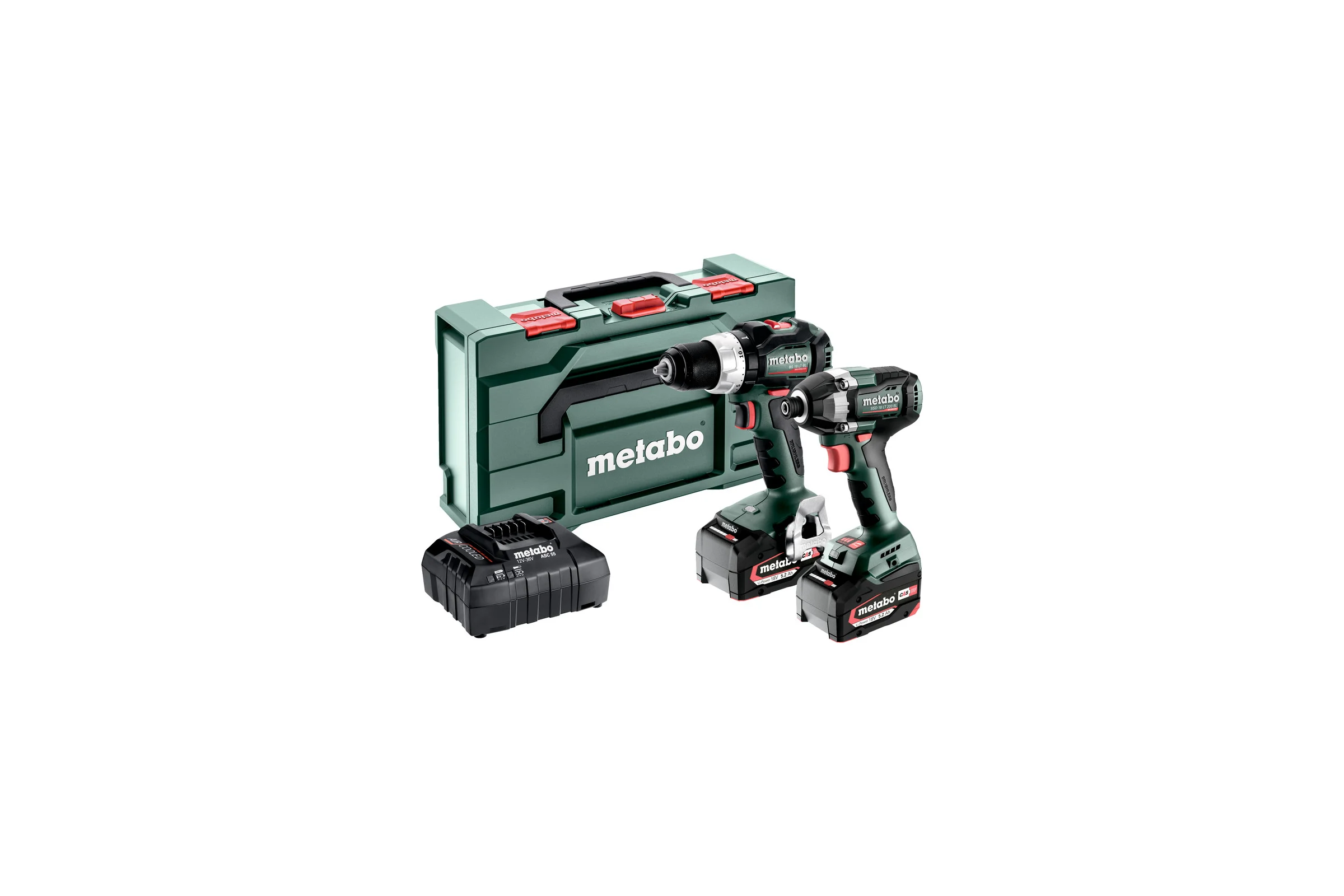Аккумуляторная дрель + гайковерт Metabo COMBO SET 2.8.4 18V BSLTBL+SSD200LTBL 685196000