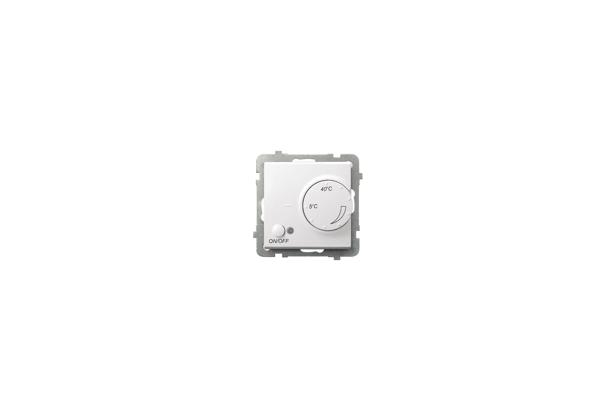 Регулятор белый с датчиком Sonata для теплого пола Ospel RTP-1R/m/00