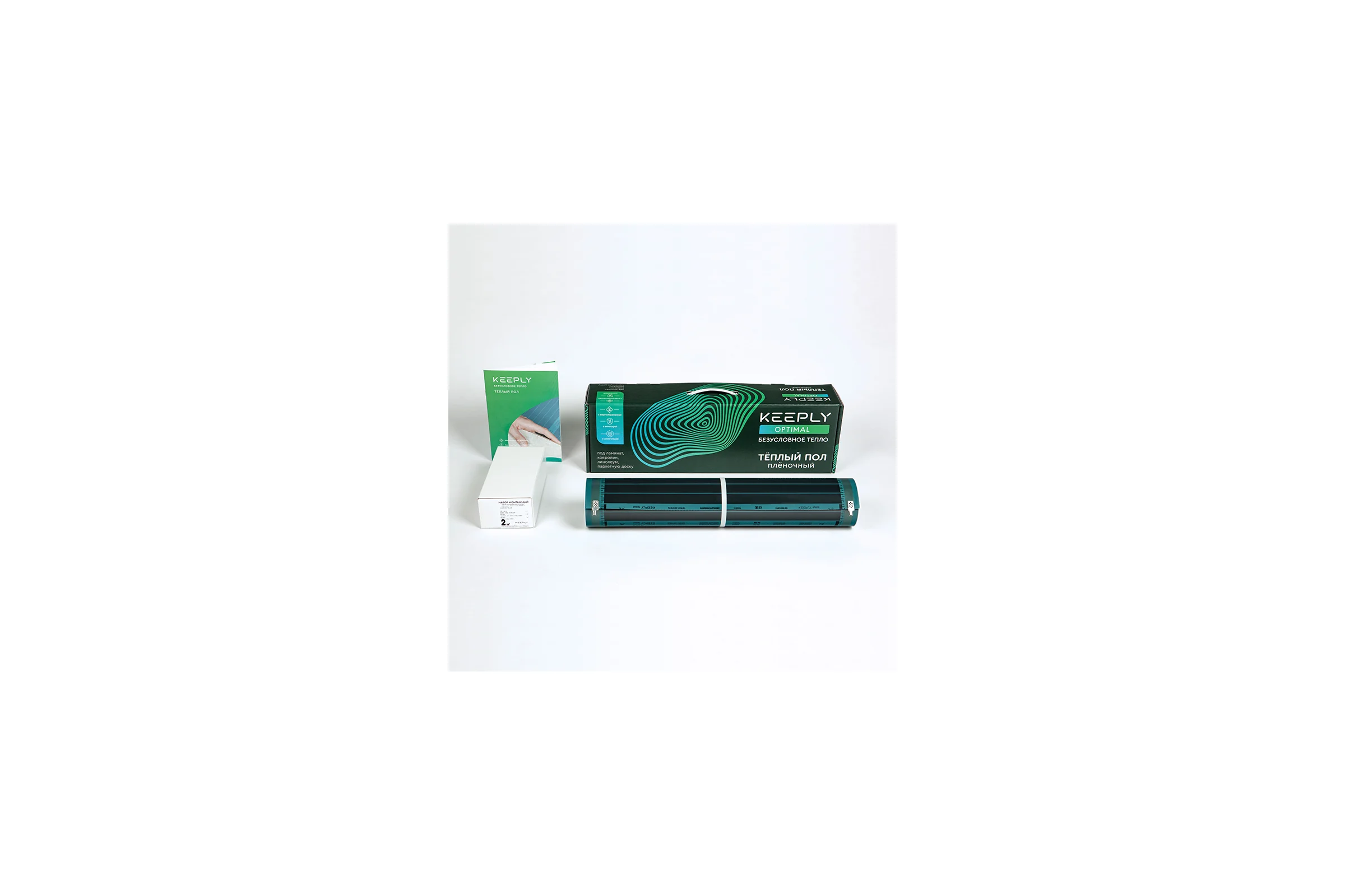 Комплект тёплого пола KEEPLY 160 Вт/м, Optimal, 5 м.кв, 800 Вт KPL006508