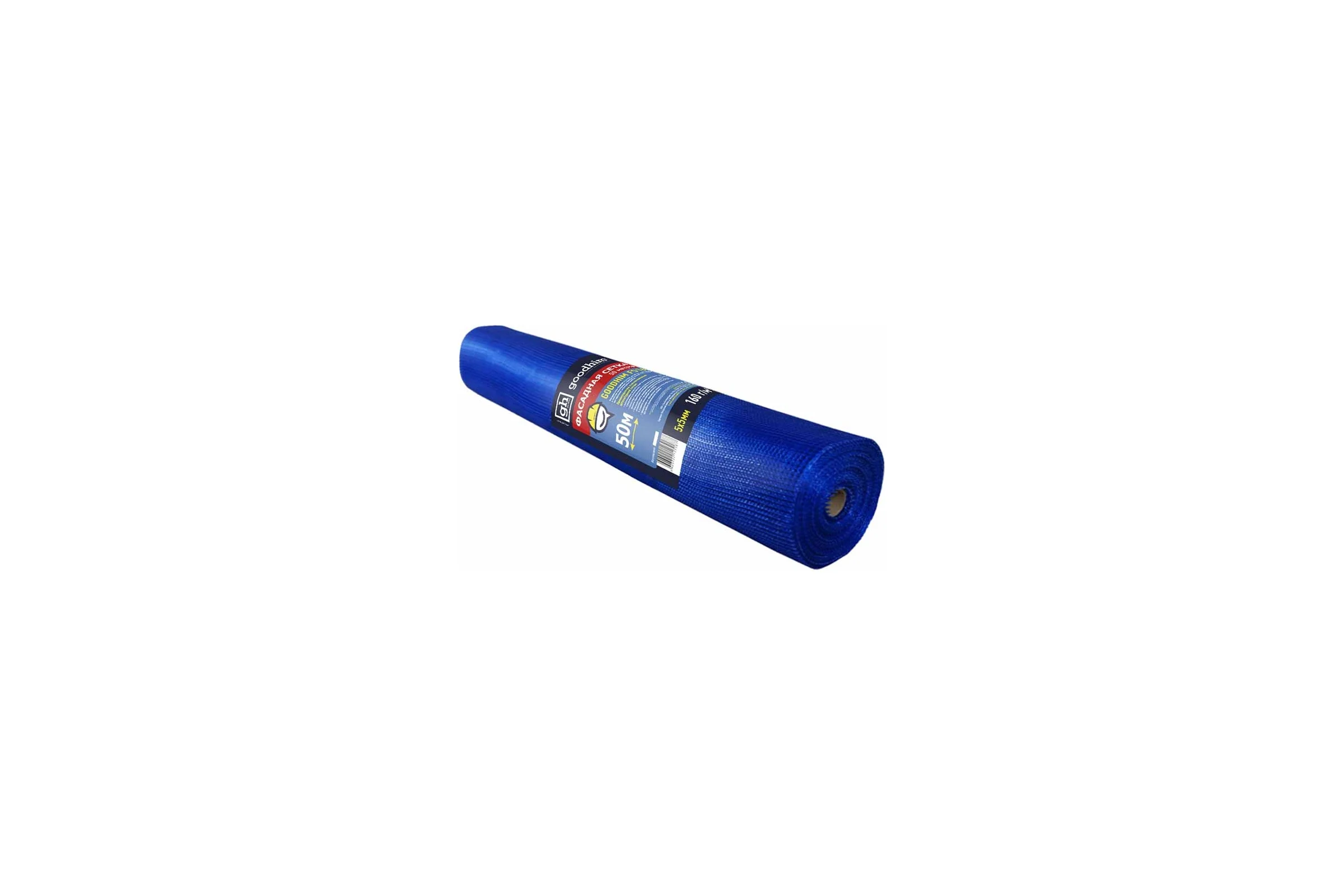 Фасадная сетка GOODHIM FS 16, 160 г/кв.м, 5х5, 50 м 25187