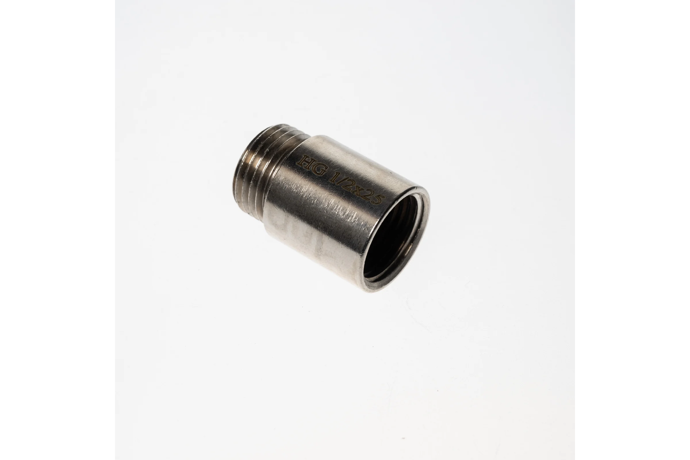 Гайка удлинительная HG S12 НР/ВР 1/2" x 25 мм, никель 1896929
