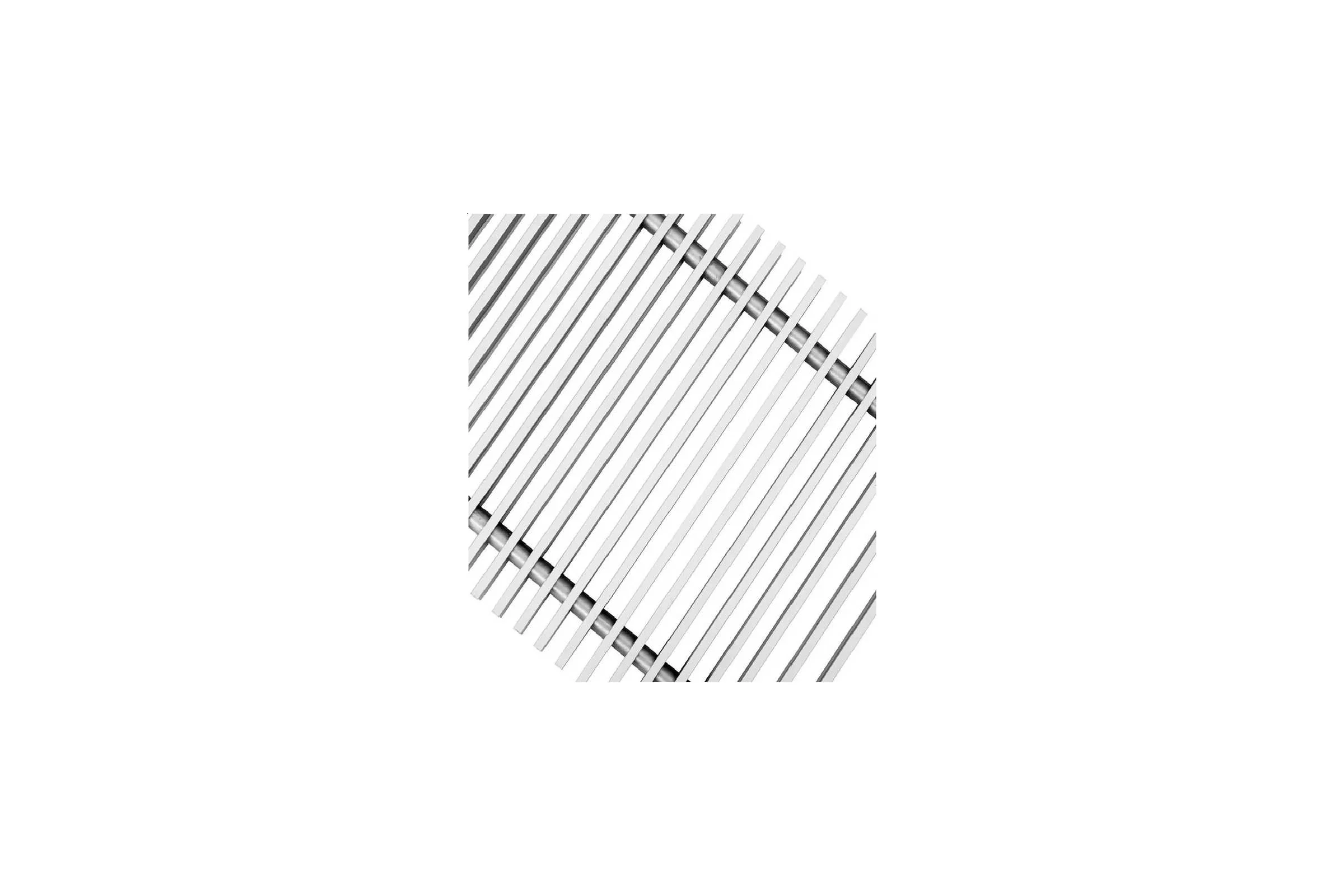 Декоративная решетка TECHNO РРА 280-1490 серебро RH07001006