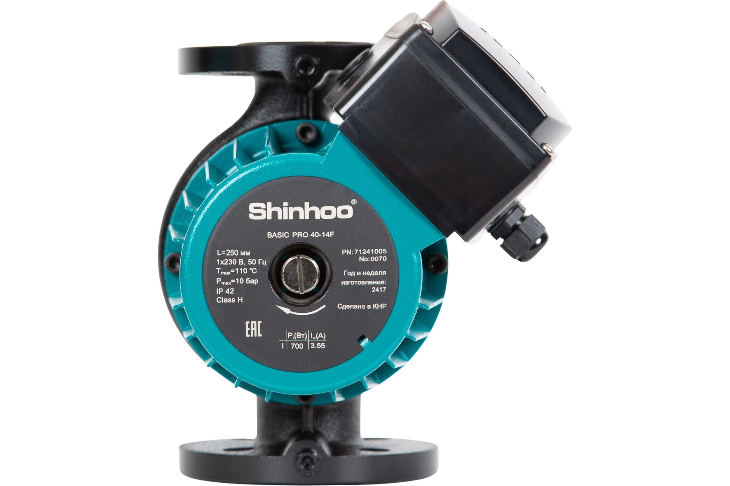 Насос циркуляционный SHINHOO BASIC PRO 40-18F 230V 71241001