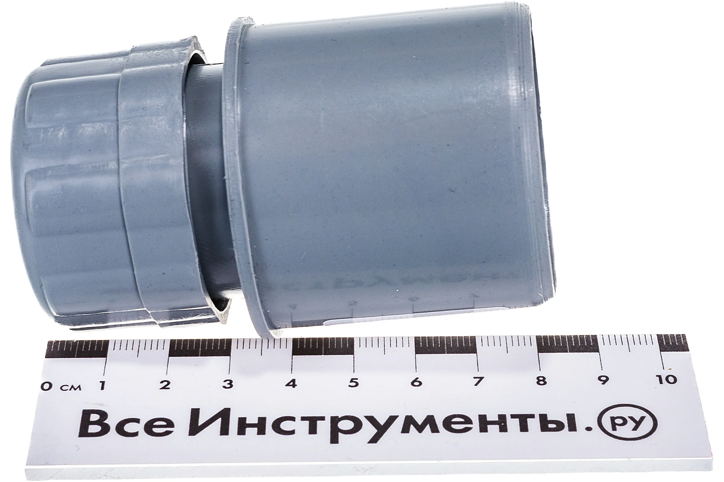 Вакуумный канализационный клапан-аэратор АТЛАС ПЛАСТ серый DN 50 SPCVVMG00050