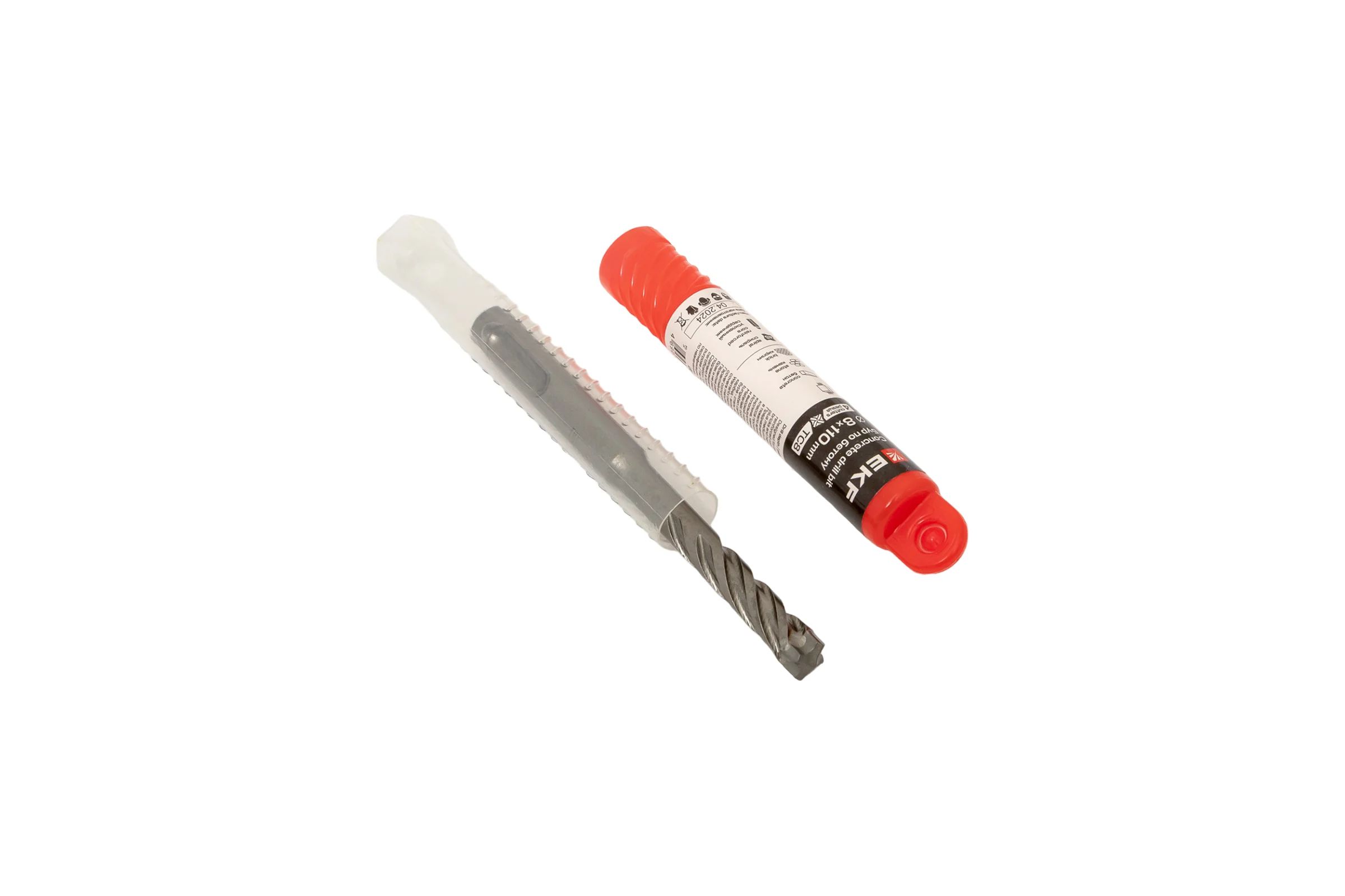 Бур по бетону 8x110 мм, SDS-plus (4 резца) Professional EKF db-8-110-4x4-ue