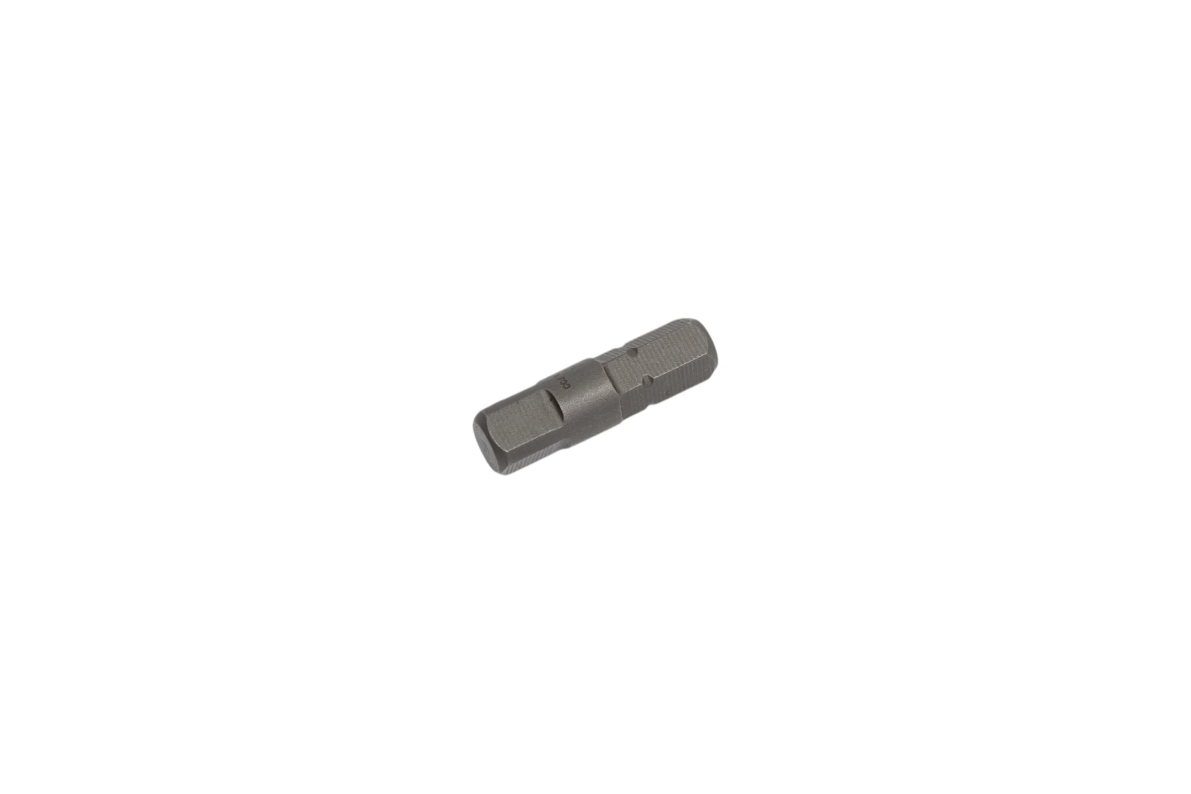 Адаптер (переходник) для торцевых головок с приводным квадратом 1/4'', длина 25 мм, хвостовик С6.3 мм MTE 2614176700