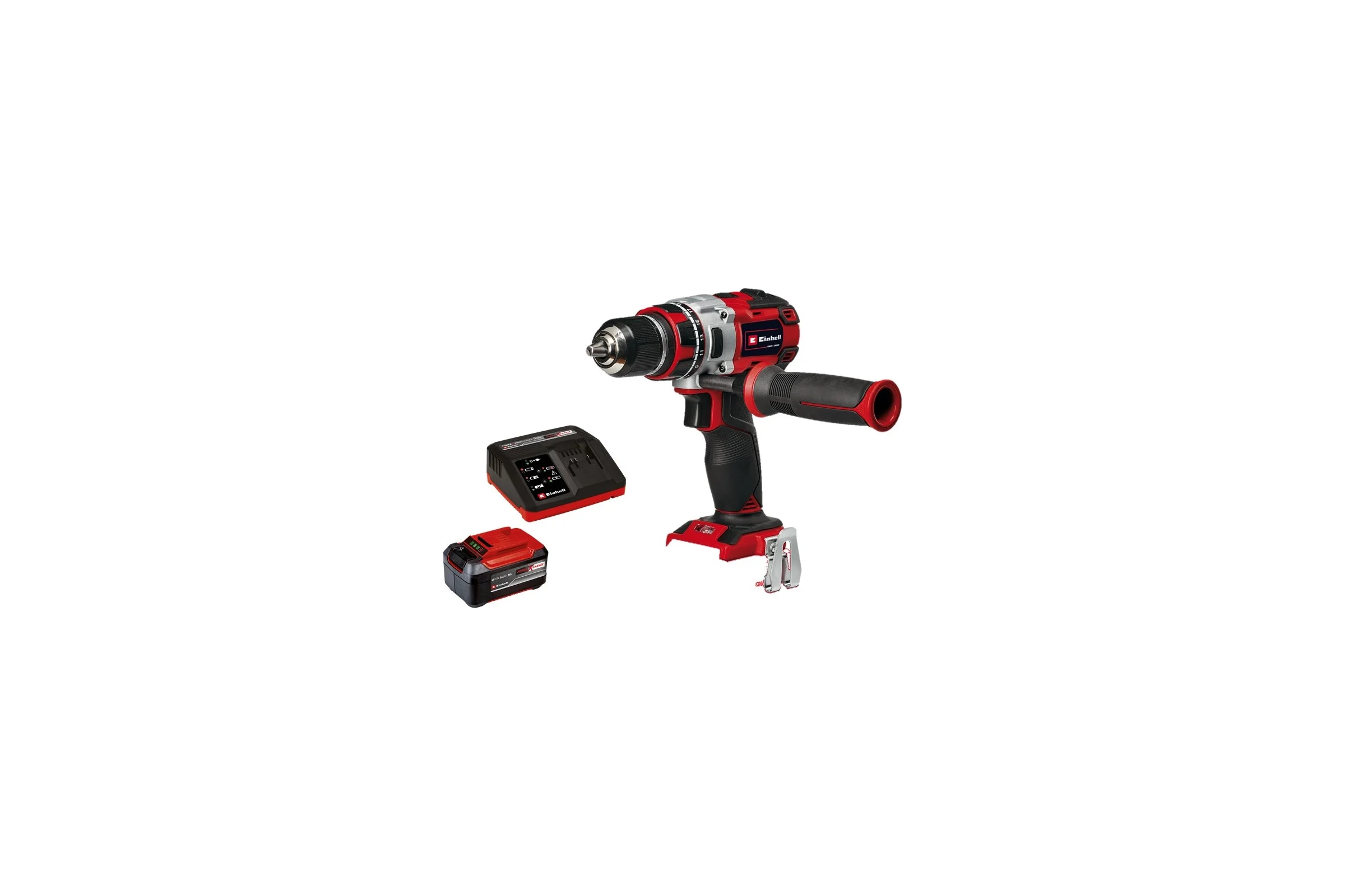 Аккумуляторная дрель Einhell PXC TP-CD 18/80 Li BL + 1 акк. PXC Plus 5.2Ач 18В + ЗУ 4А 4514300SET