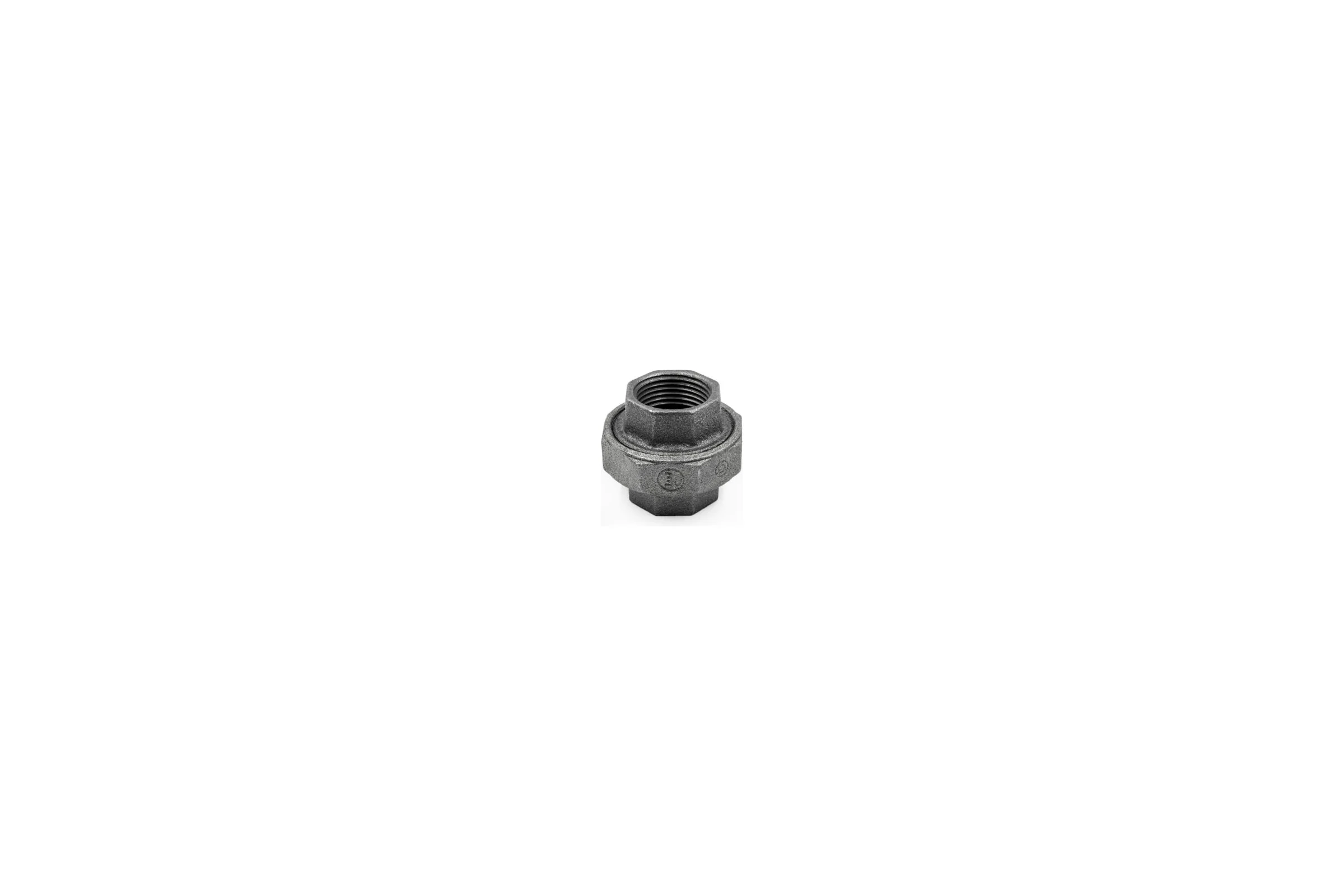 Американка под конус AV Engineering 1/2" вн.-вн., чугун черный AVEC541000012