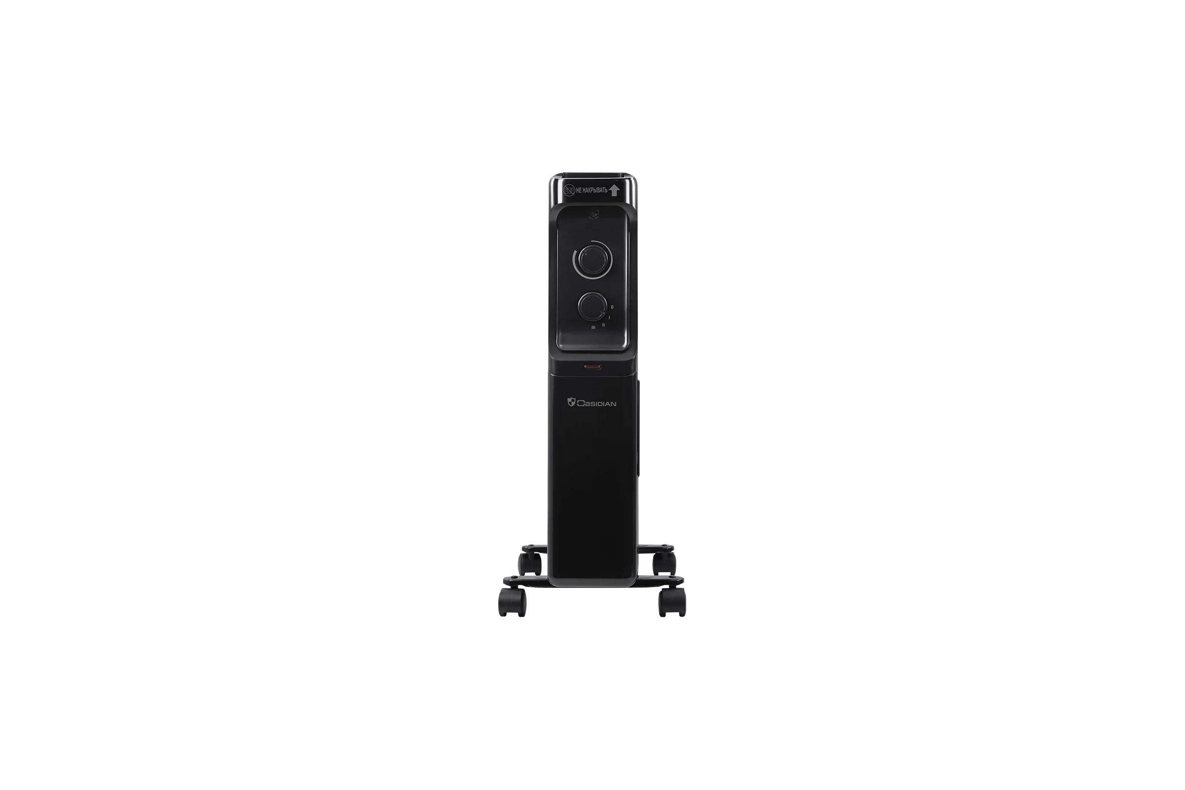 Масляный обогреватель OBSIDIAN BS-OH2000B черный 43807
