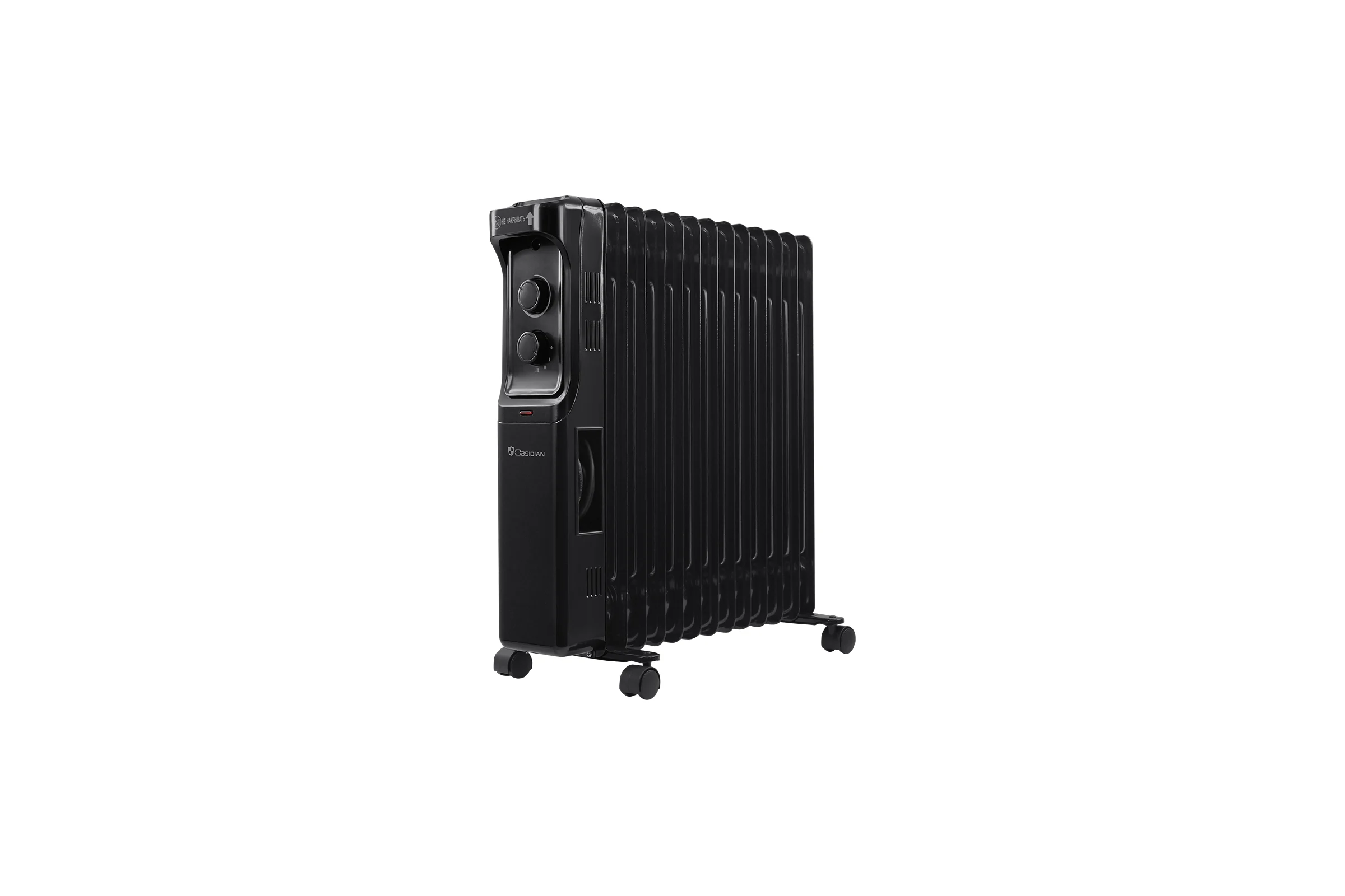 Масляный обогреватель OBSIDIAN BS-OH2001D черный 43802