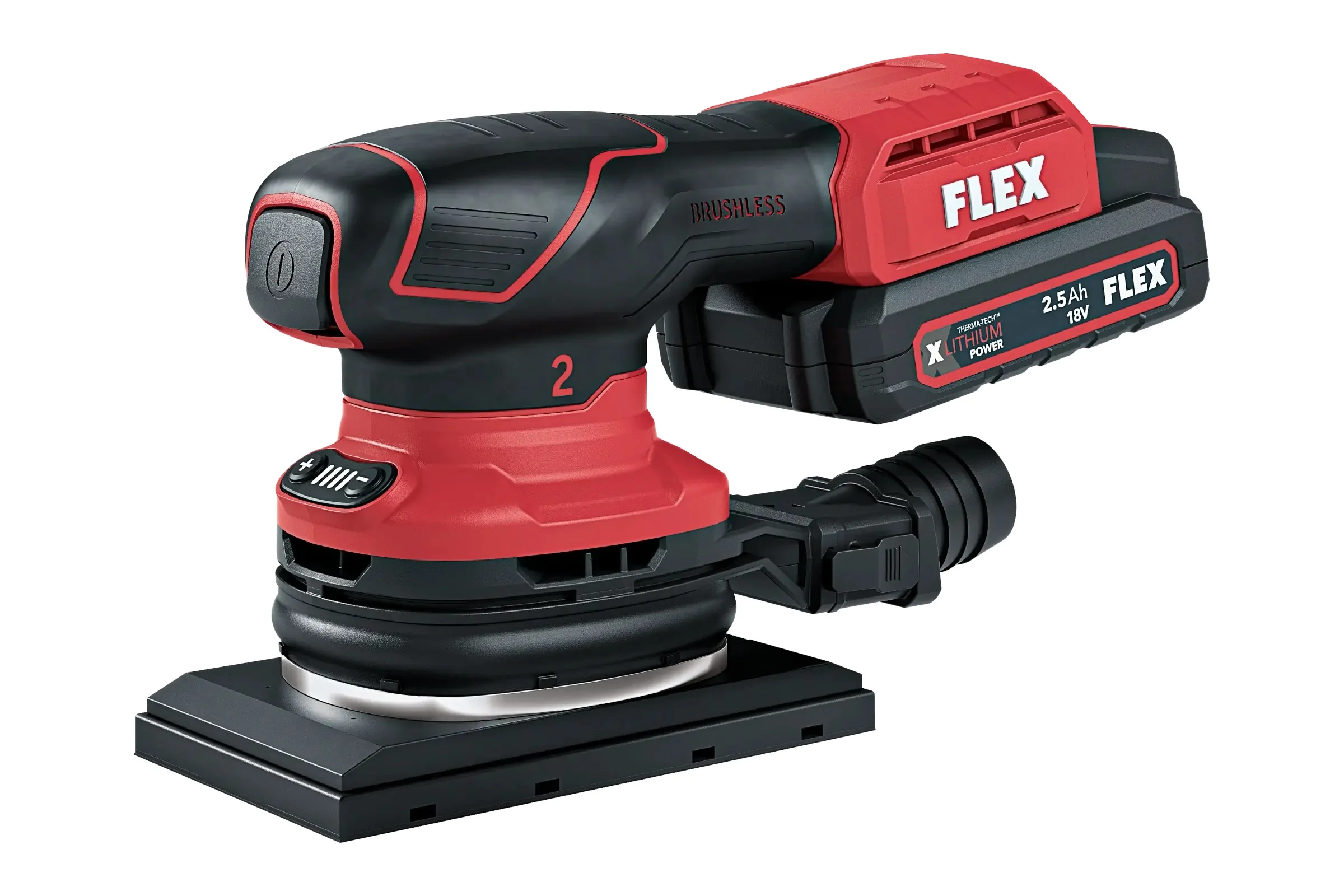 Аккумуляторная виброшлифмашина FLEX OSE 2-80 18-EC C 532084
